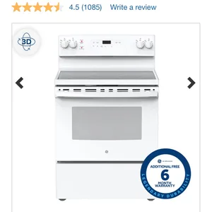 GE 30-inch Electric Smoothtop Range with Self Cleaning