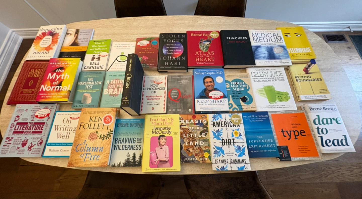 Assorted Collection of Books