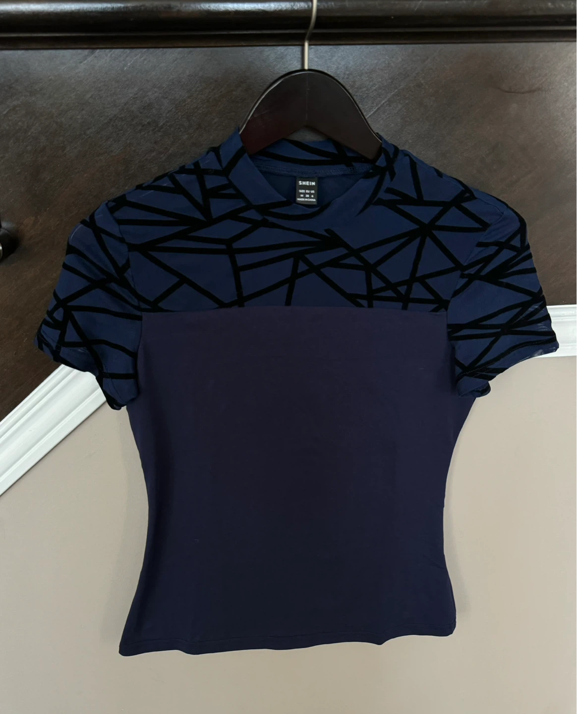 New Shein Blue T-shirt