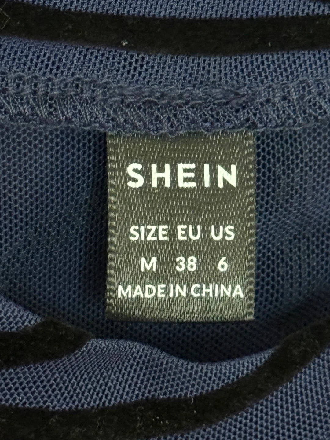 New Shein Blue T-shirt - photo 3