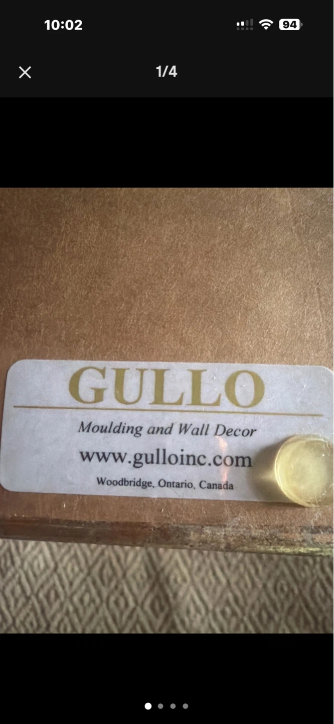 GULLO Moulding and Wall Decor Mirror 18x18” Silver - photo 3