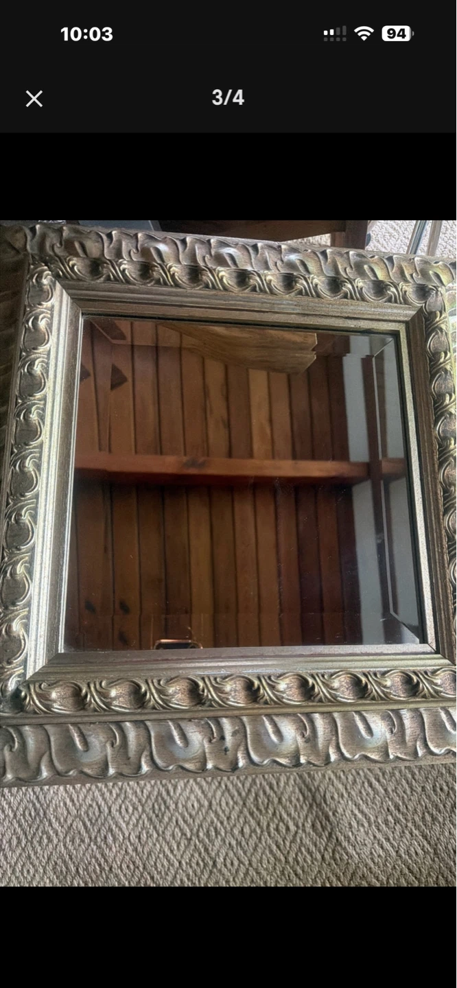 GULLO Moulding and Wall Decor Mirror 18x18” Silver - photo 2