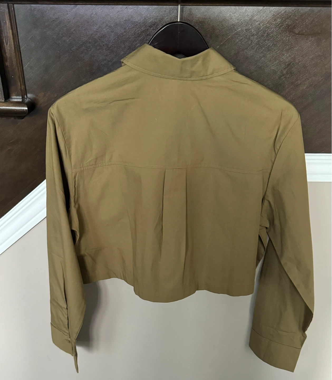 New HM Cropped Buttoned Shirt - photo 2