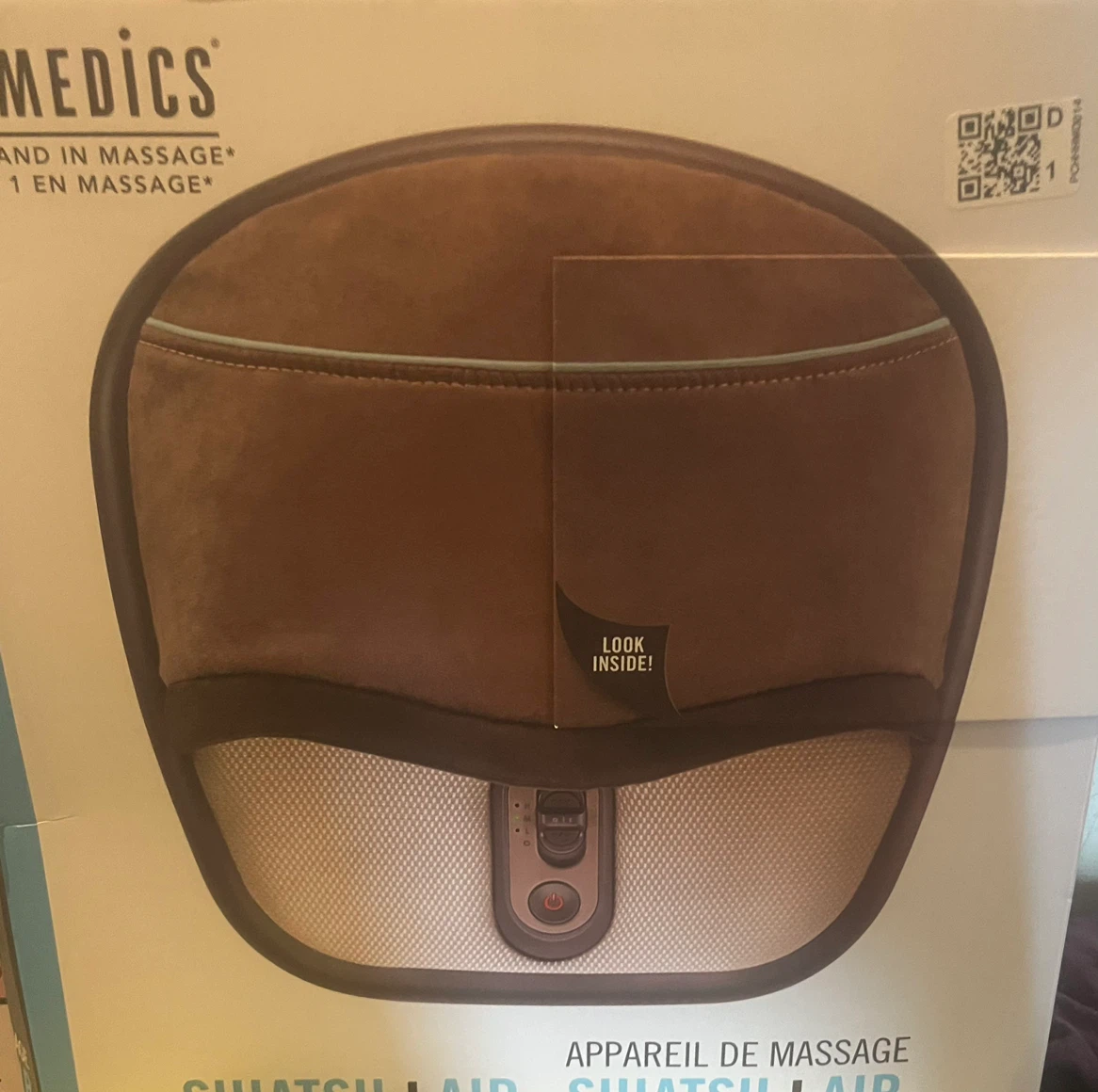 HoMedics Shiatsu + Air Foot Massager with Heat