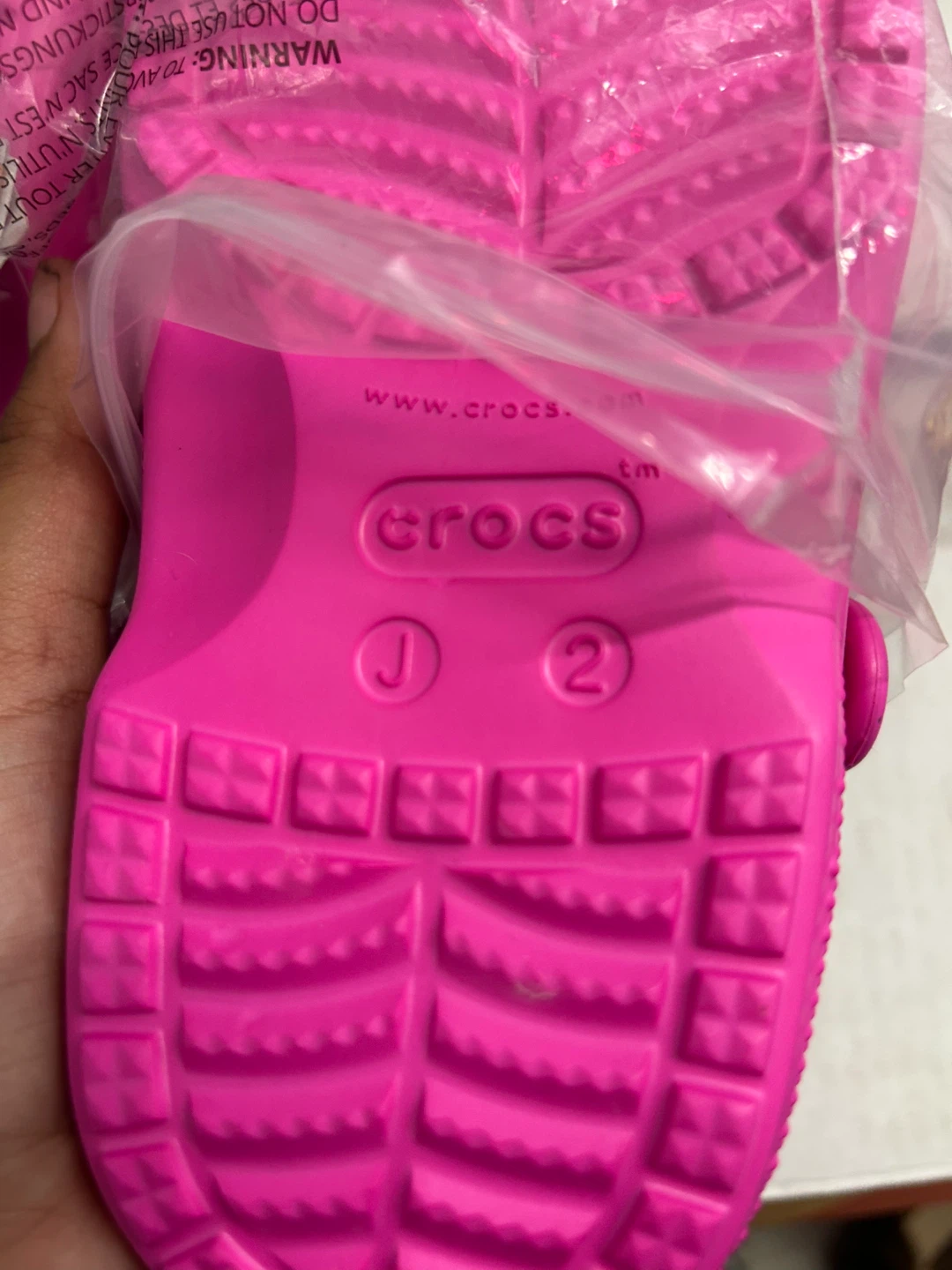 Crocs Baya Clog K Kids Pink J2 - photo 2