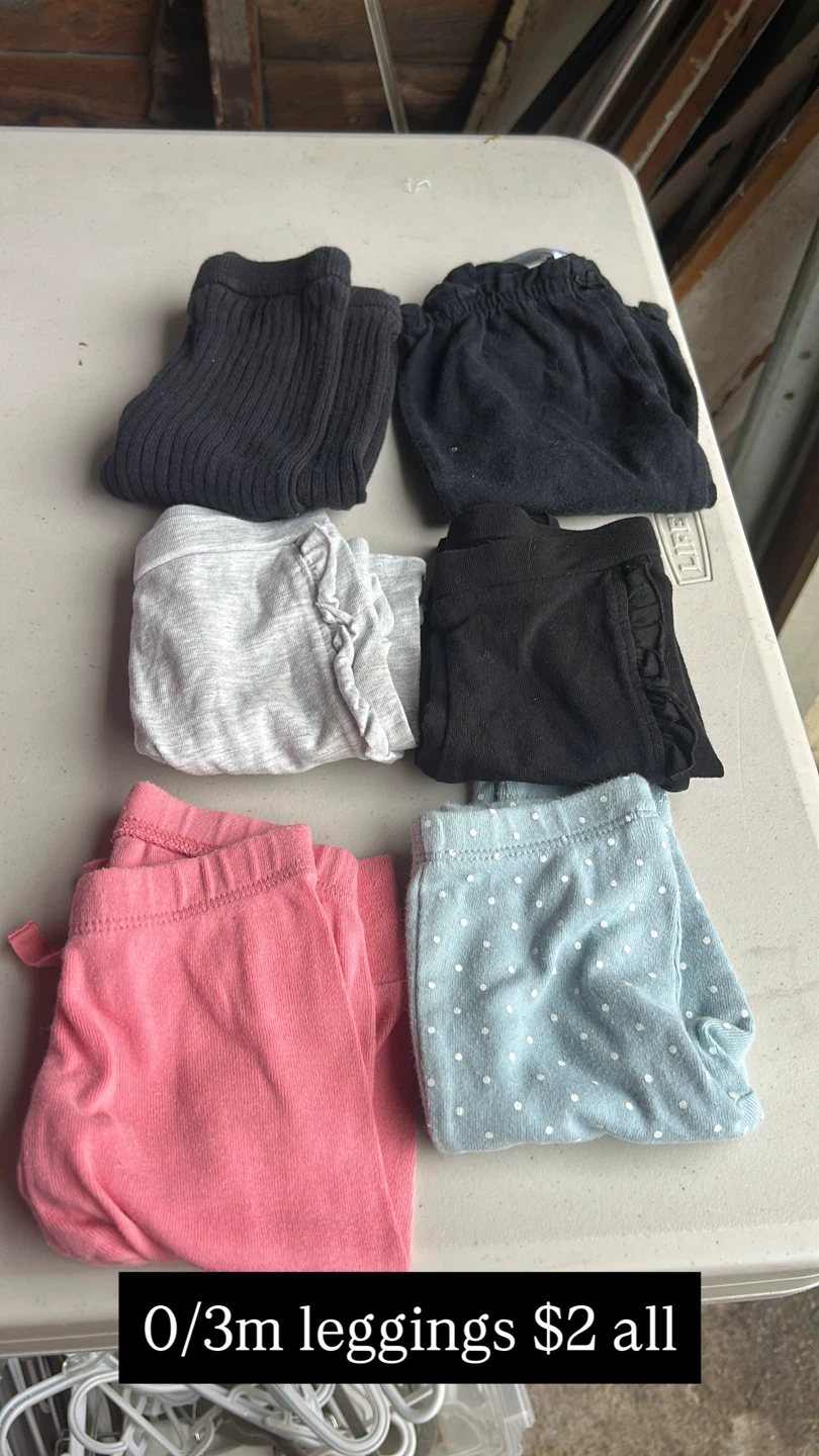 Baby Girl Clothes Bundle (0-3m)
