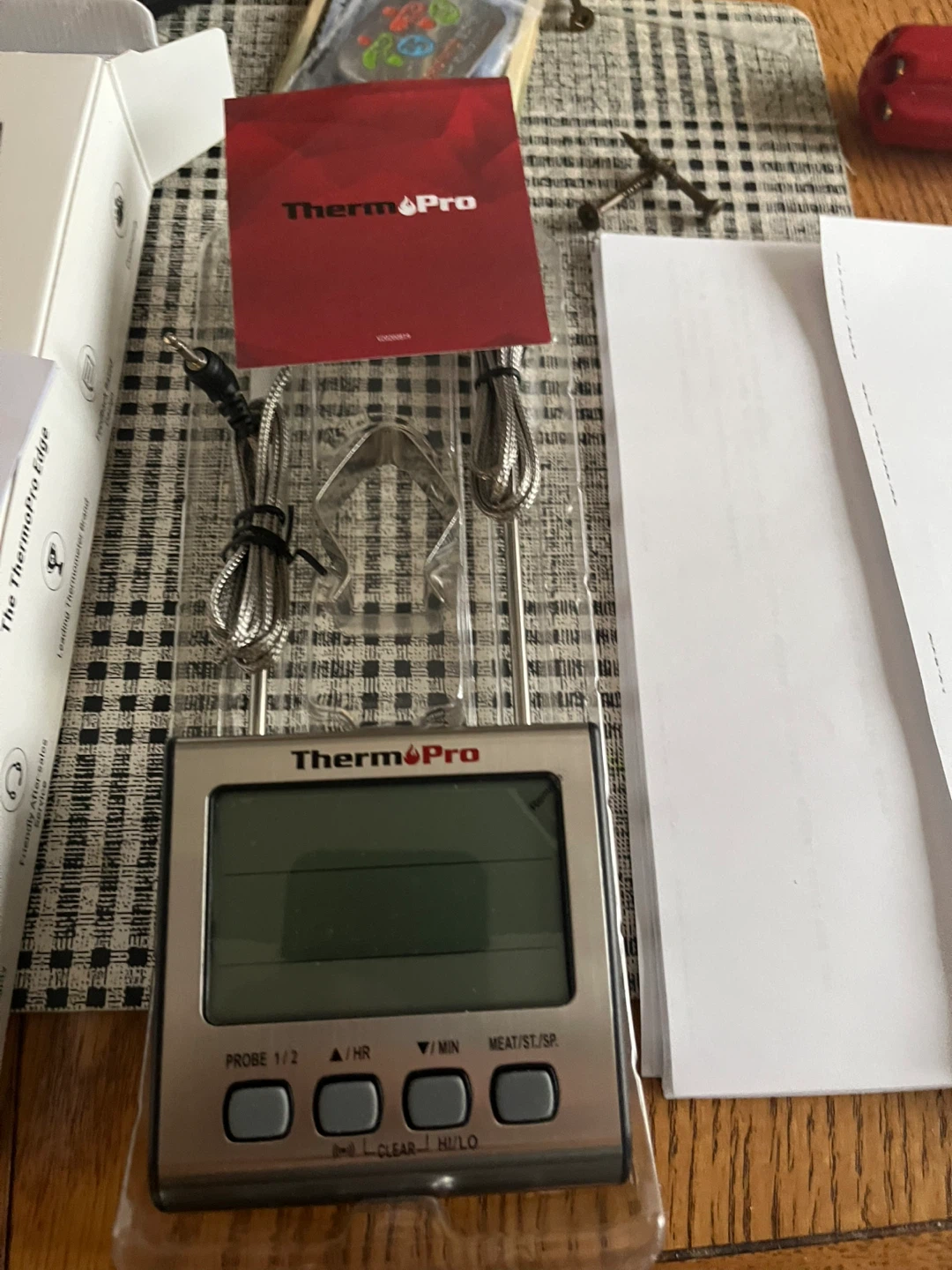 Therm Pro Digital Food Thermometer with Dual Probes TP-17 - photo 3