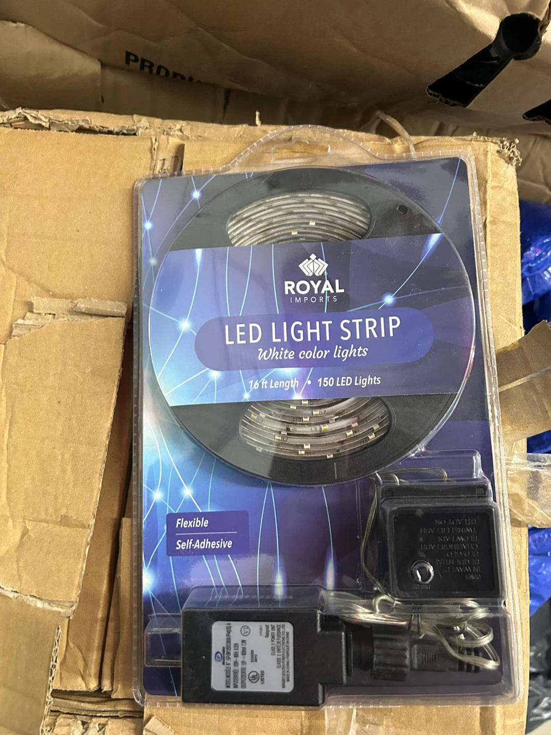 Royal Imports LED Light Strip White Color Lights