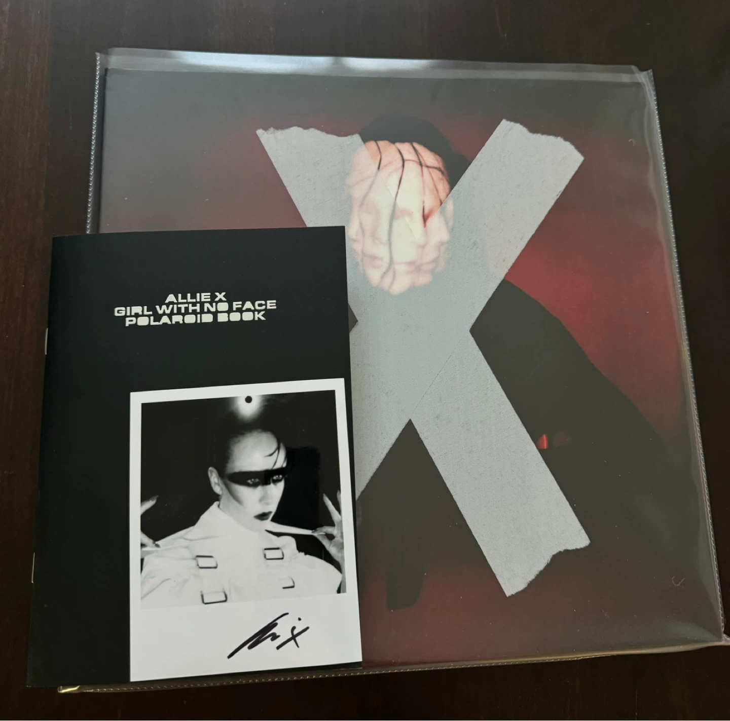 Allie X Girl With No Face Deluxe Signed Vinyl w/ booklet