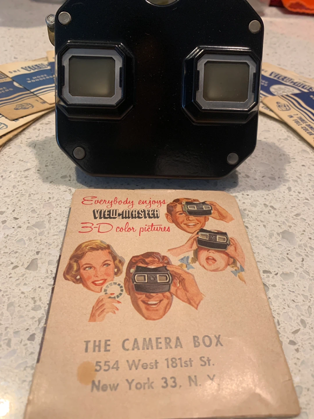 Vintage View-Master Viewer and Reels - photo 2