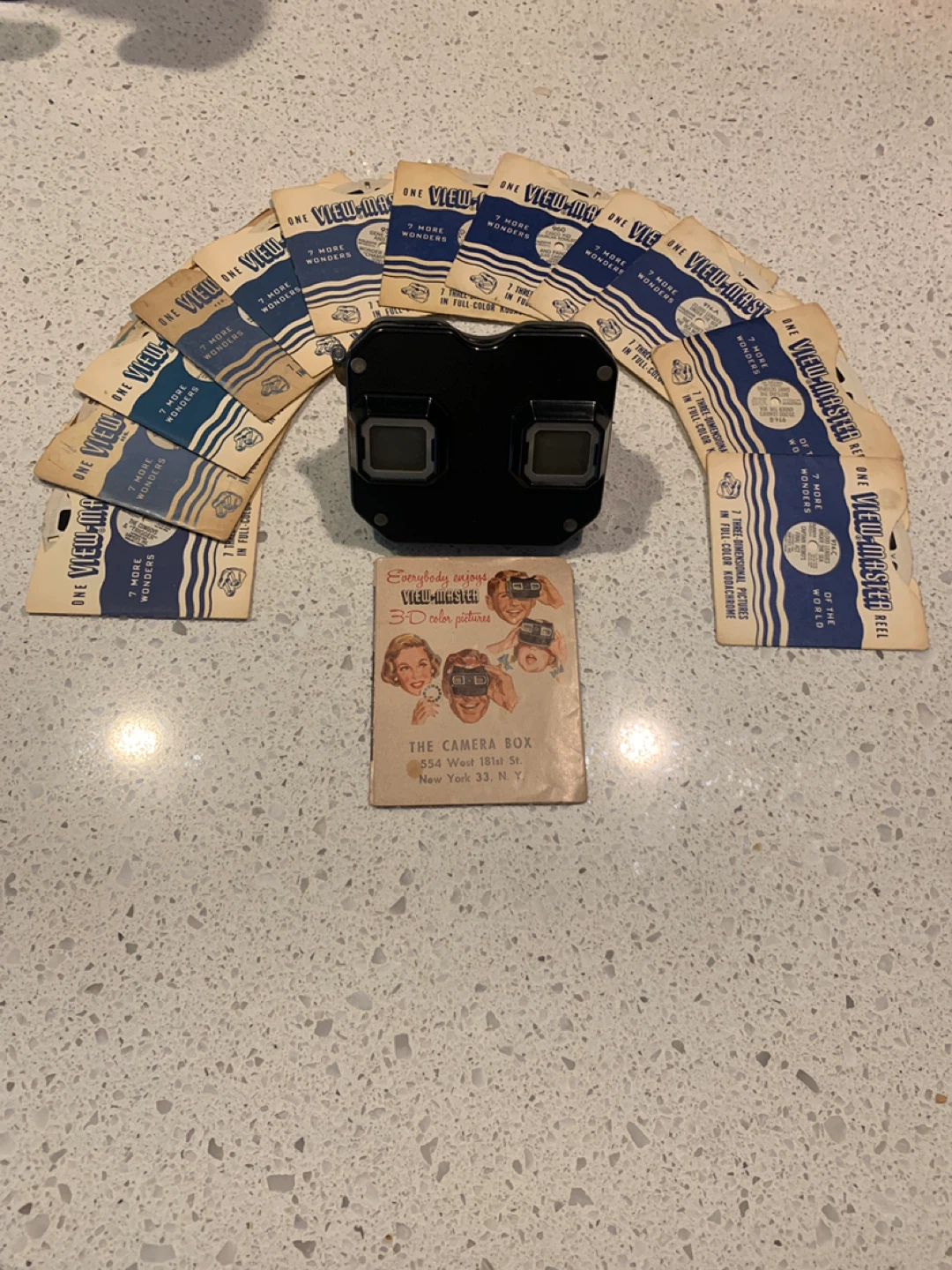 Vintage View-Master Viewer and Reels