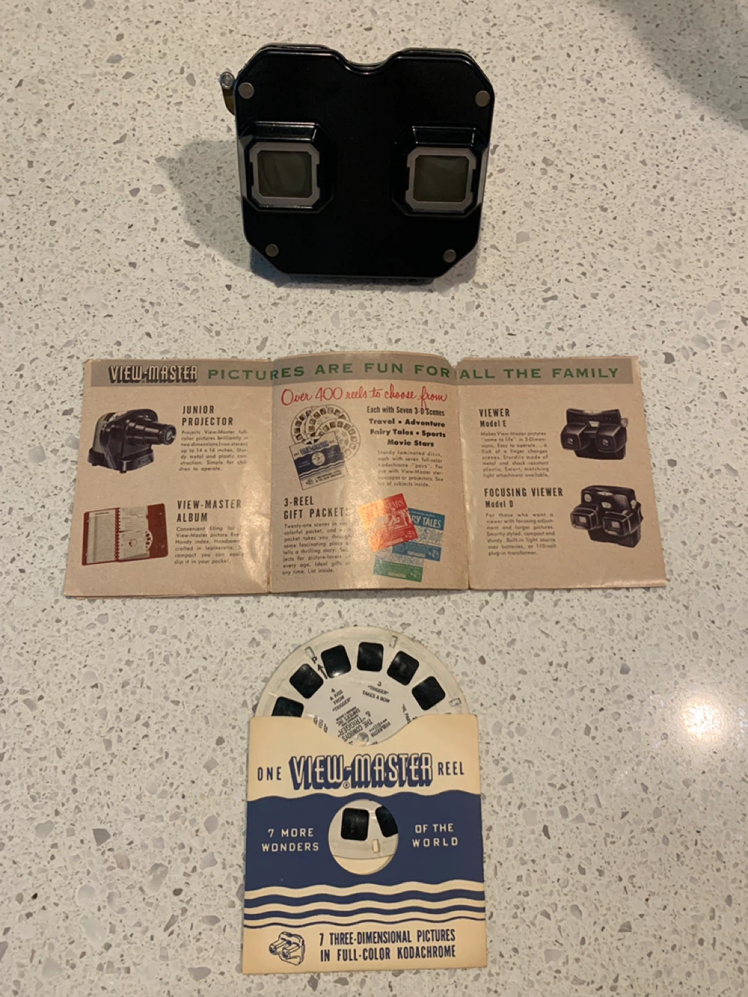 Vintage View-Master Viewer and Reels - photo 5