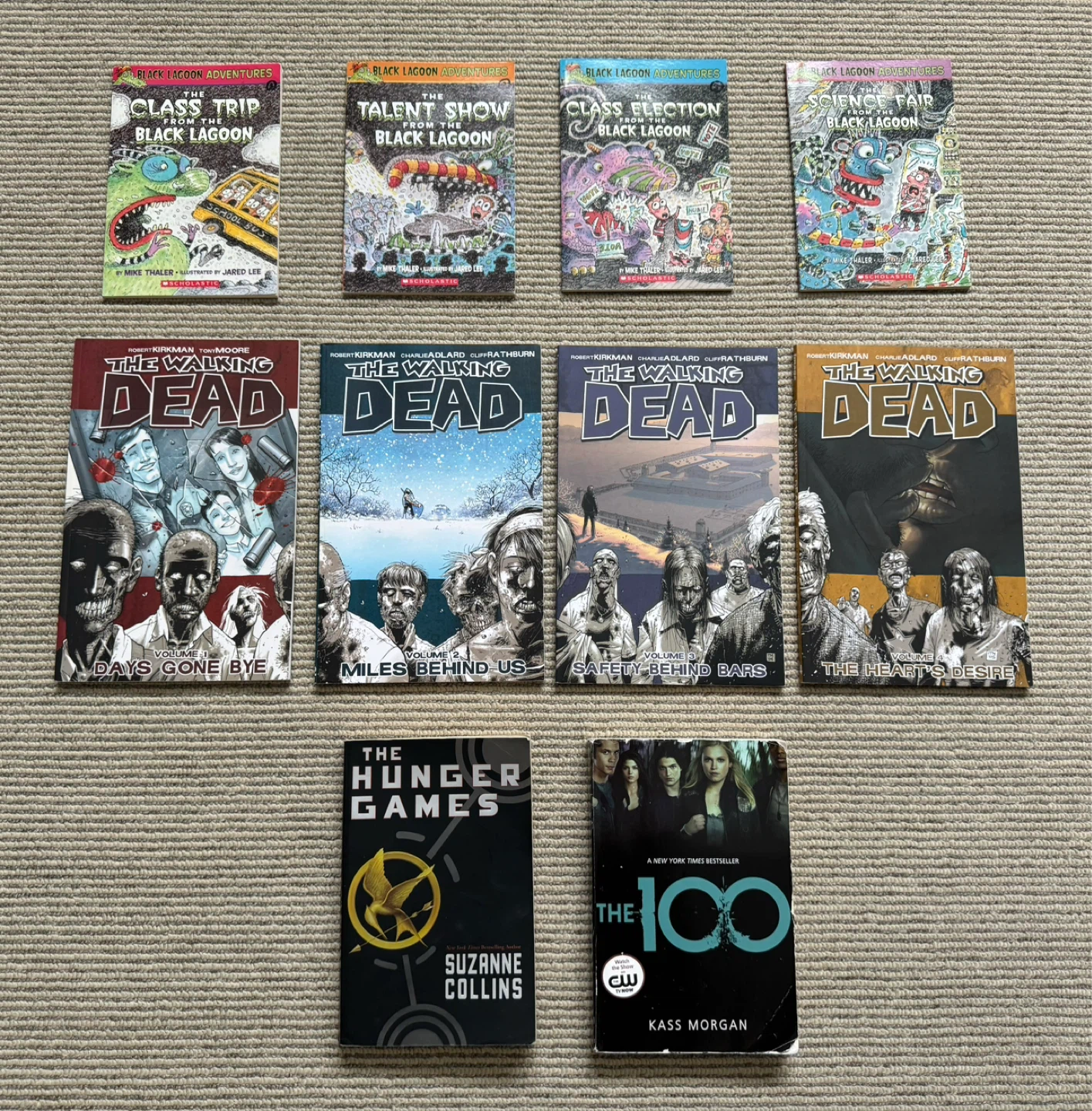 Black Lagoon Adventure The Walking Dead Hunger Games 100