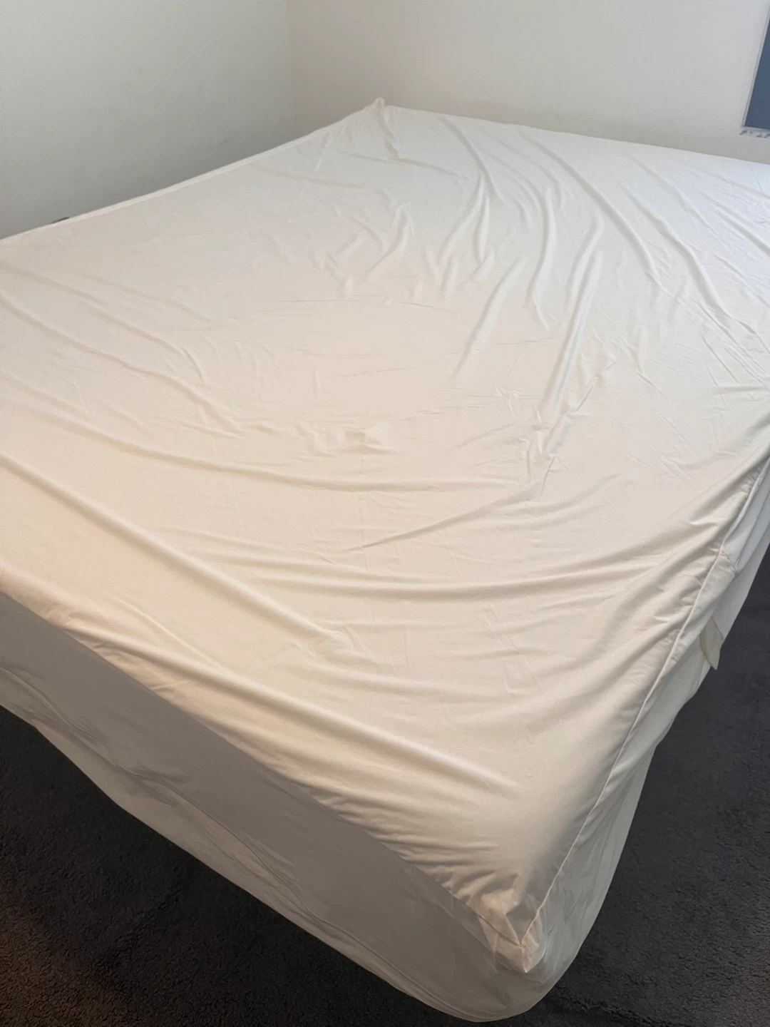 Best Offer Queen Bed Frame with Memory Foam Gel Mattress - photo 2