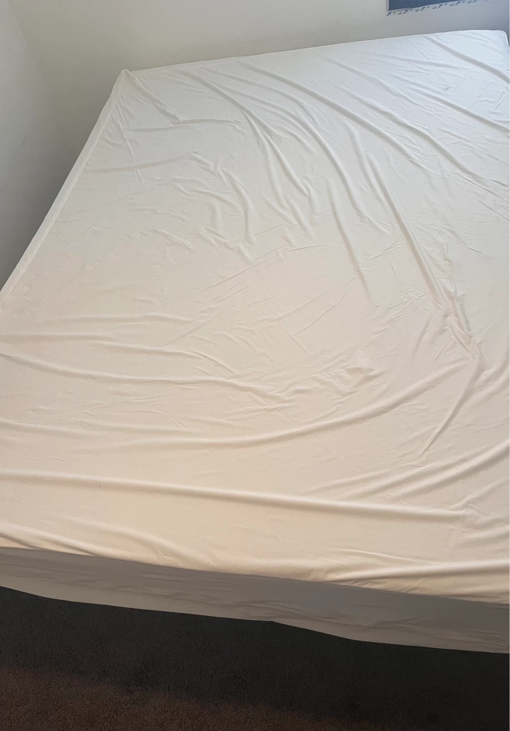 Best Offer Queen Bed Frame with Memory Foam Gel Mattress - photo 3