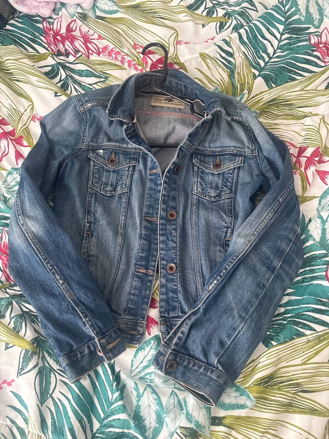 ZaraBlue Denim Jacket size small - photo 2