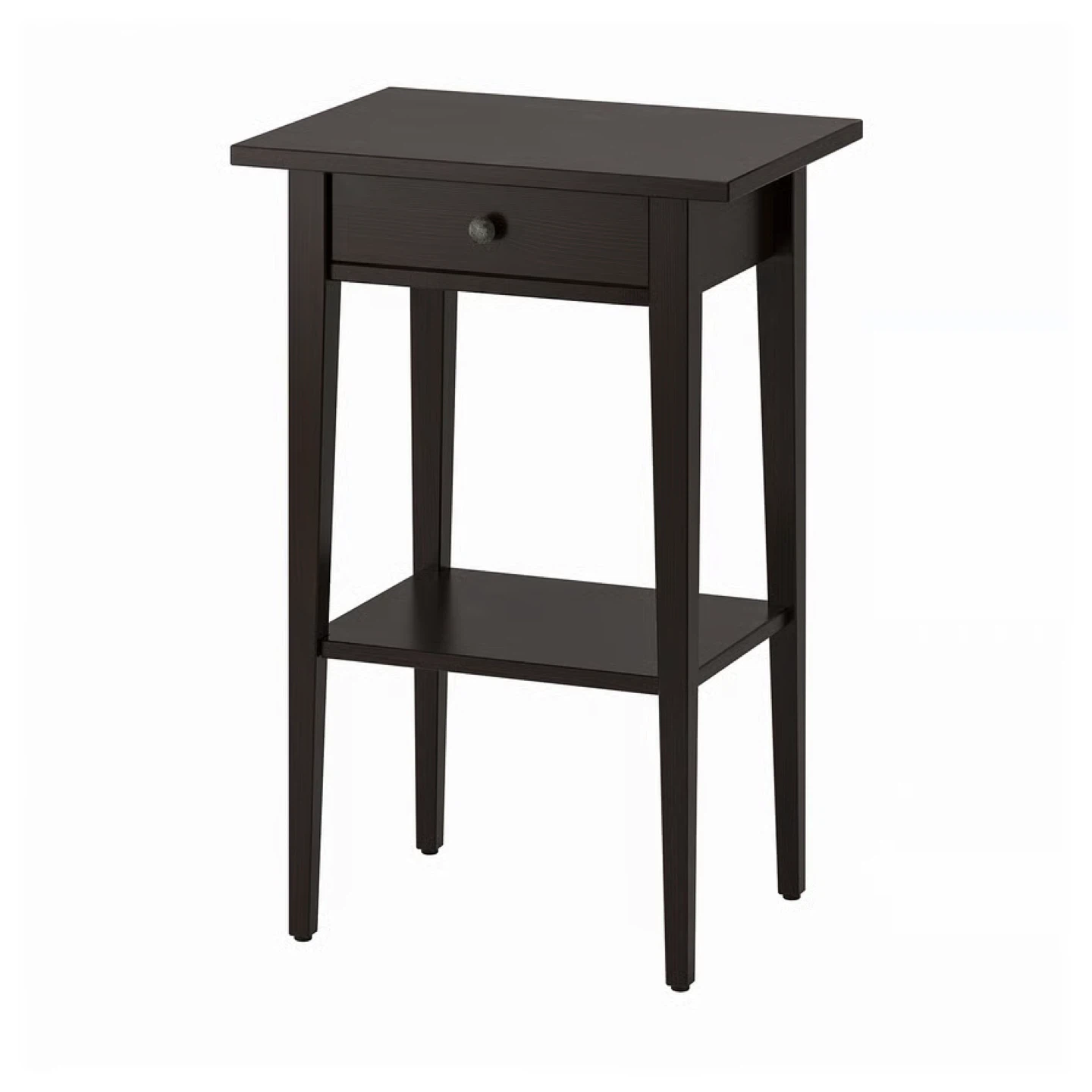 IKEA HEMNES Nightstand, Black-Brown - photo 2