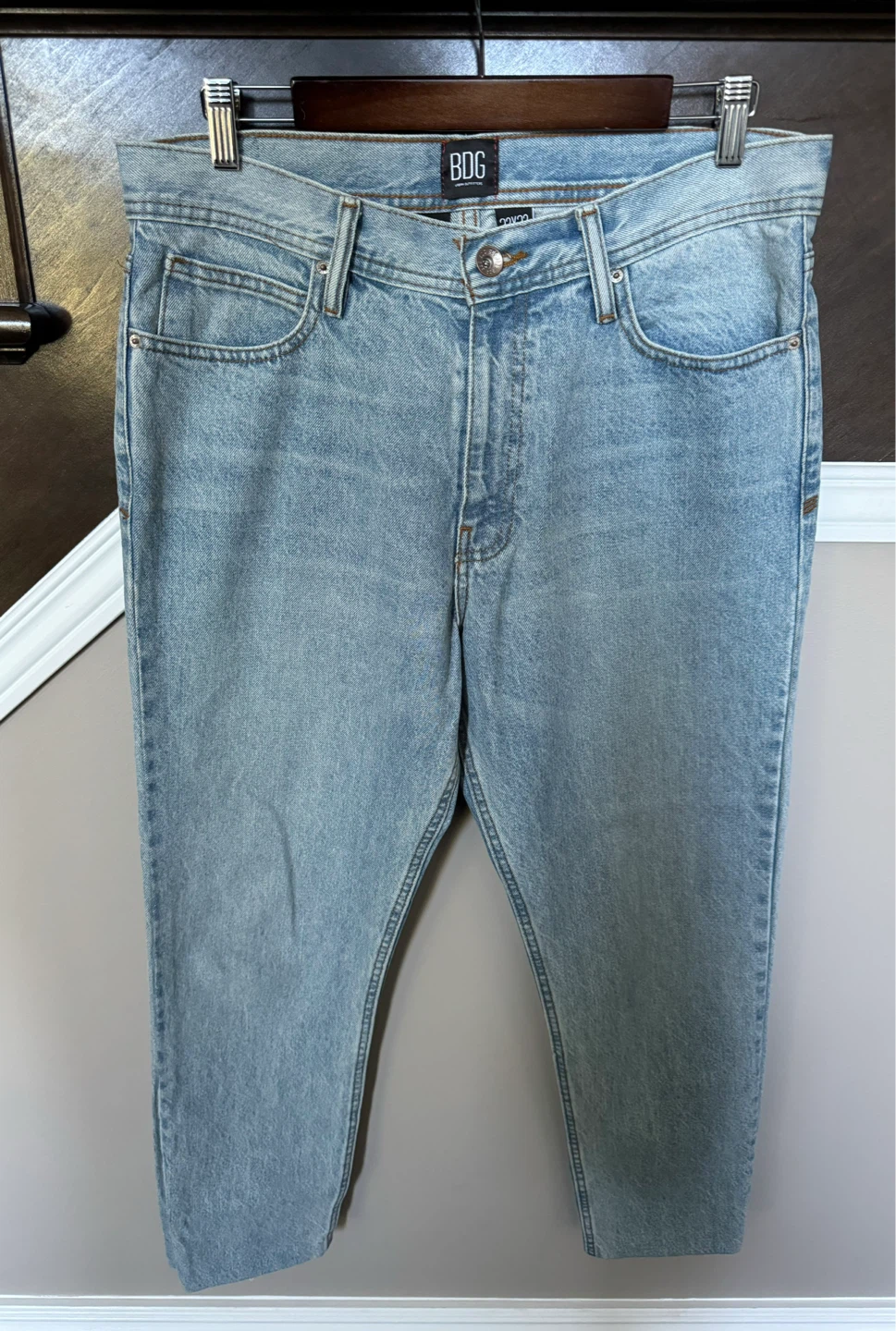 New Urban Outfitters Light Wash Dad Fit Jeans