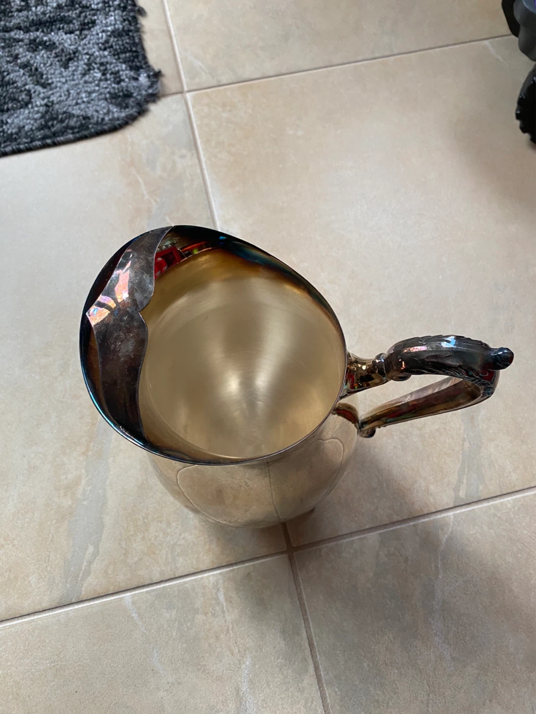 Silver Plated Footed Pitcher - photo 2