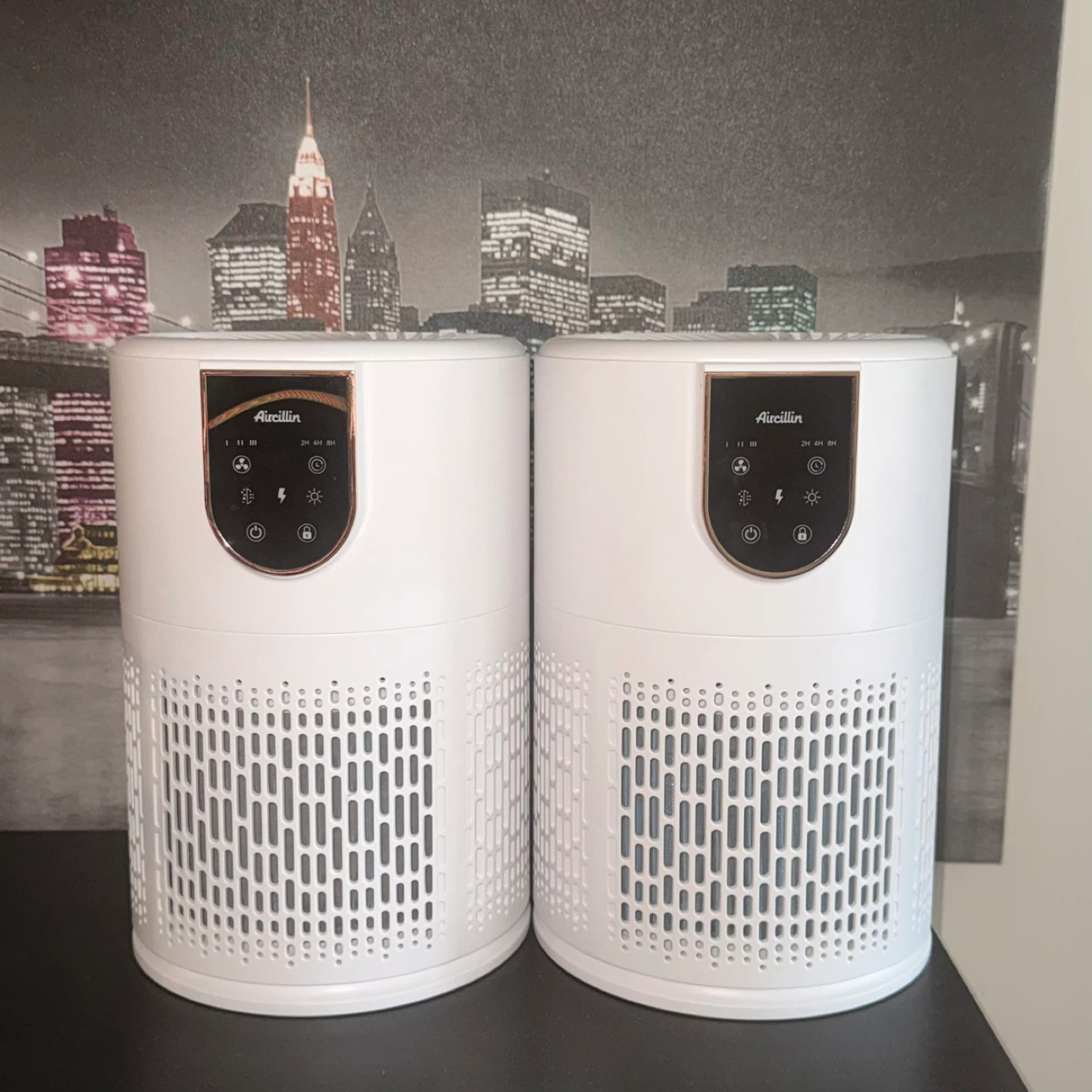 Set of 2 Aircillin Air Purifiers