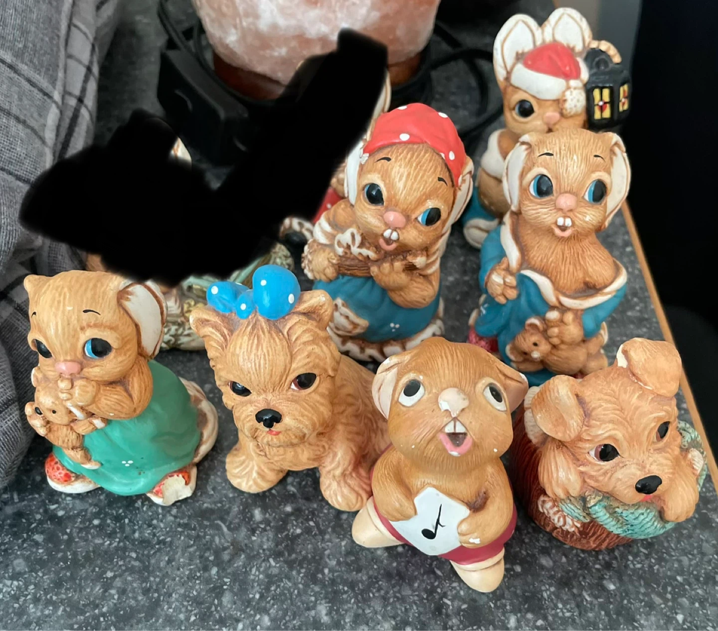 Woodlander set of 7 figurines
