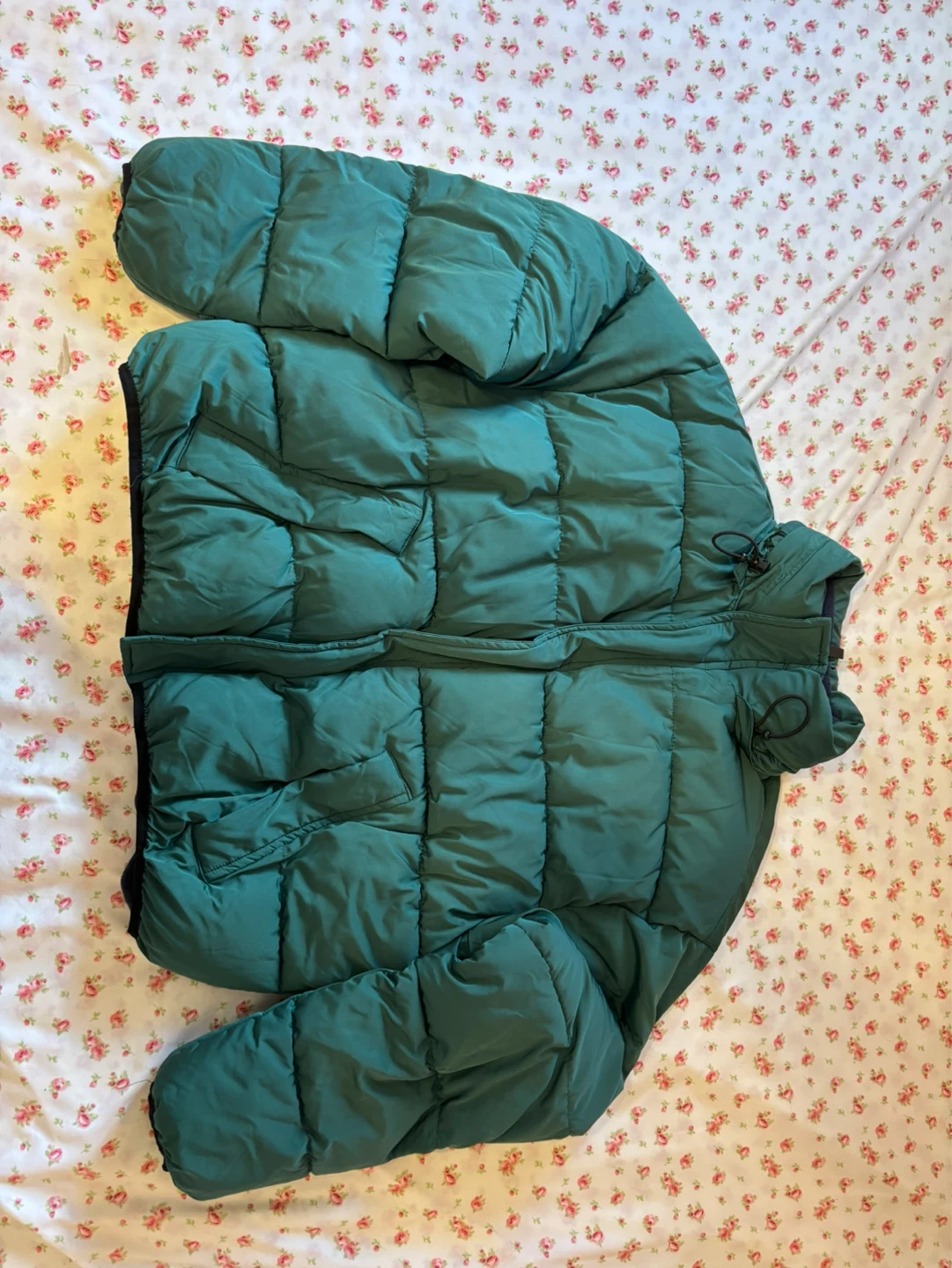 Urban Outfitters Puffer Jacket - Forest Green - M/M