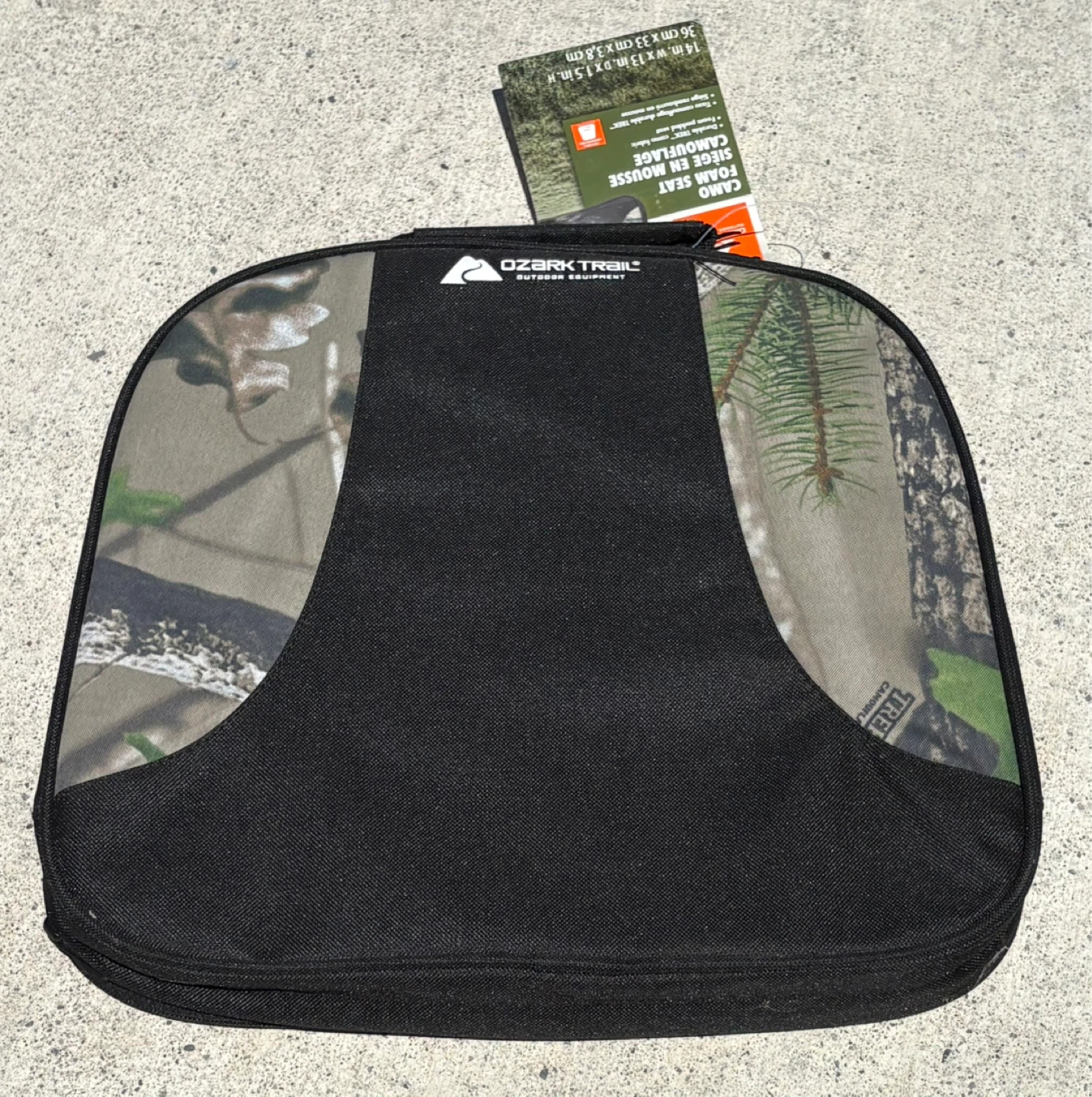 Ozark Trail Camo Foam Seat