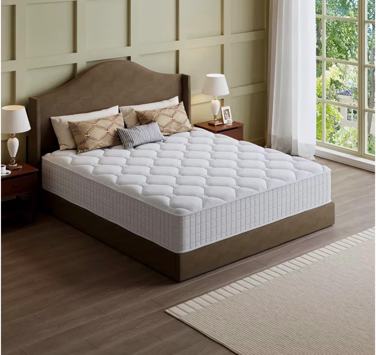 Queen Mattress, 12 Inch Hybrid Memory Foam