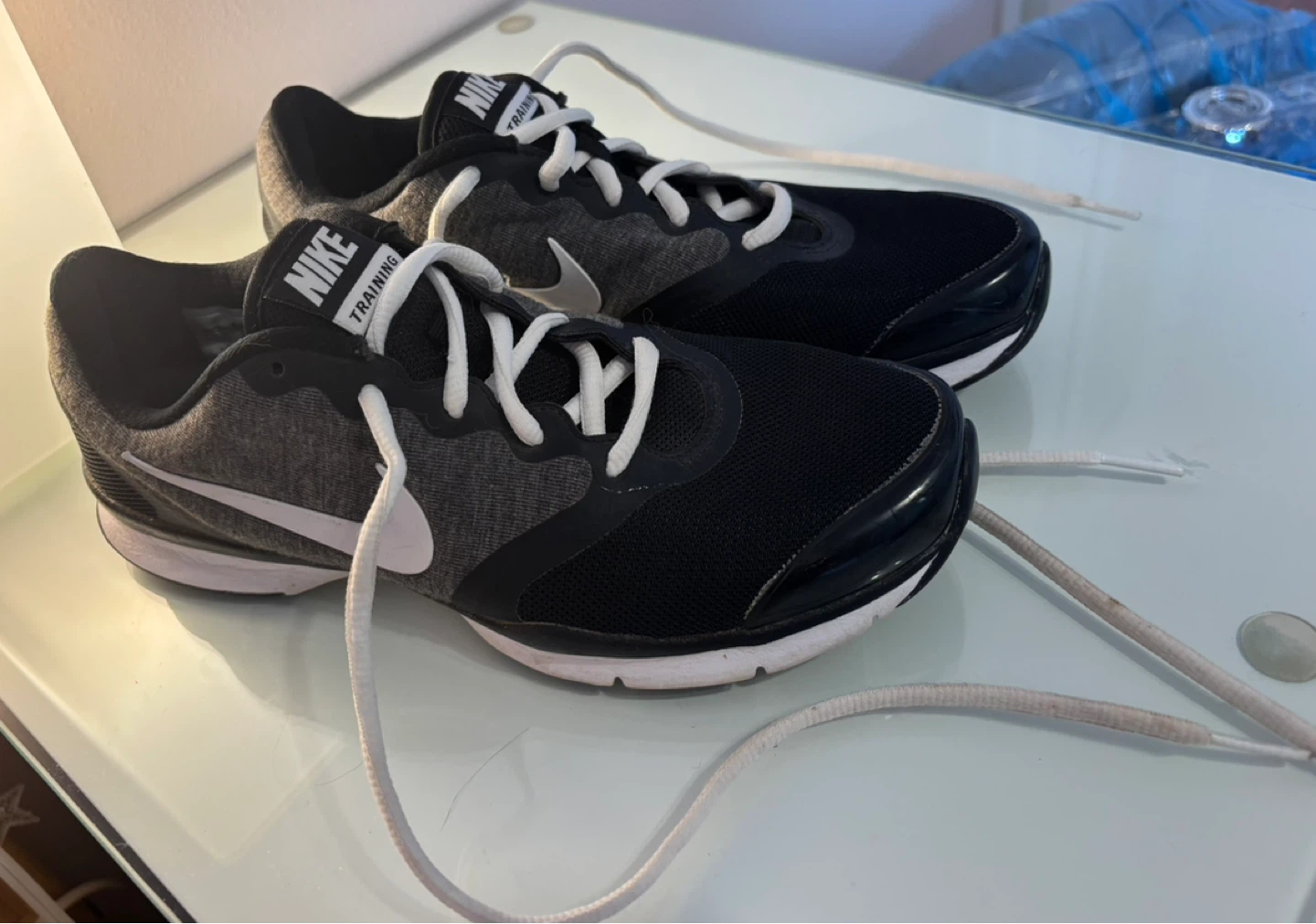 Women’s Grey and Black Nike Training Shoes