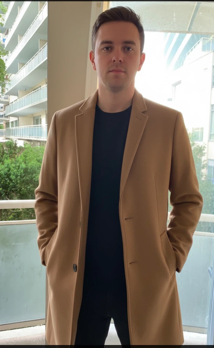Zara Man Camel Coat