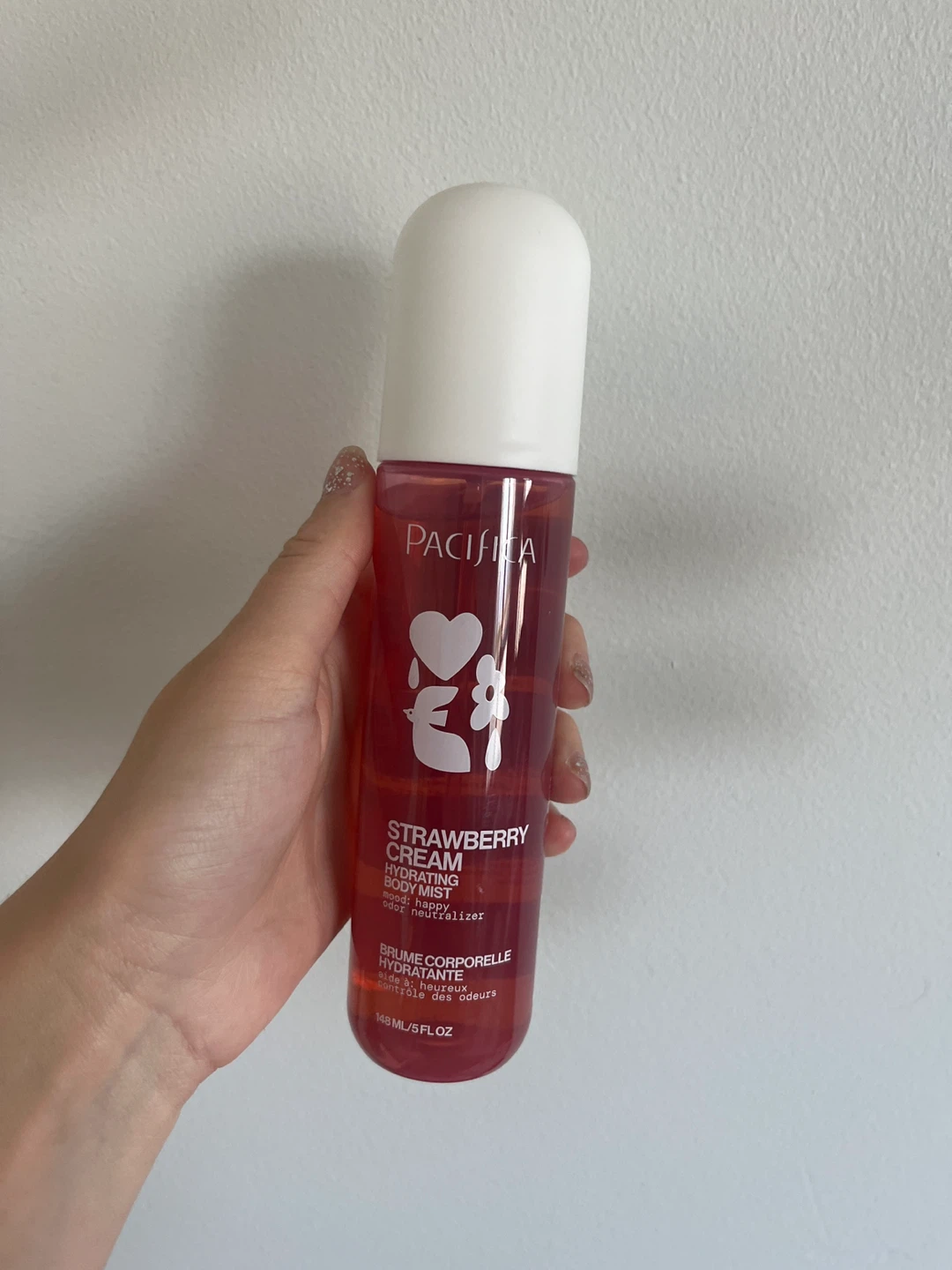 Pacifica strawberry cream body spray