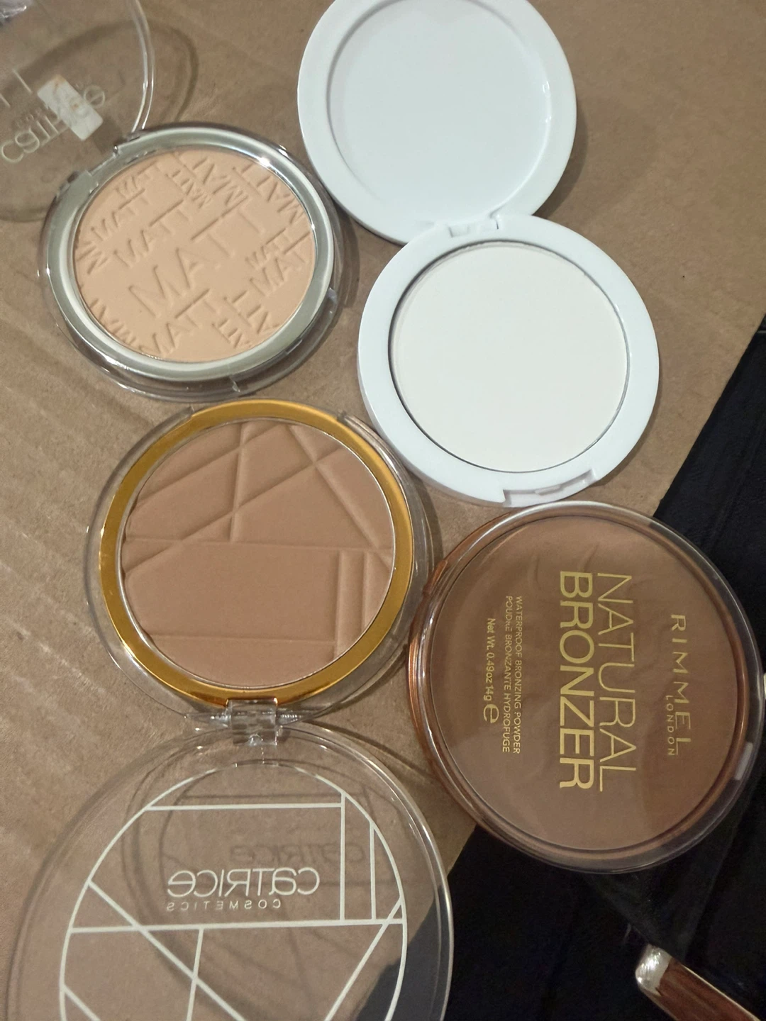 Rimmel Natural Bronzer & Catrice All Matt Plus Powder