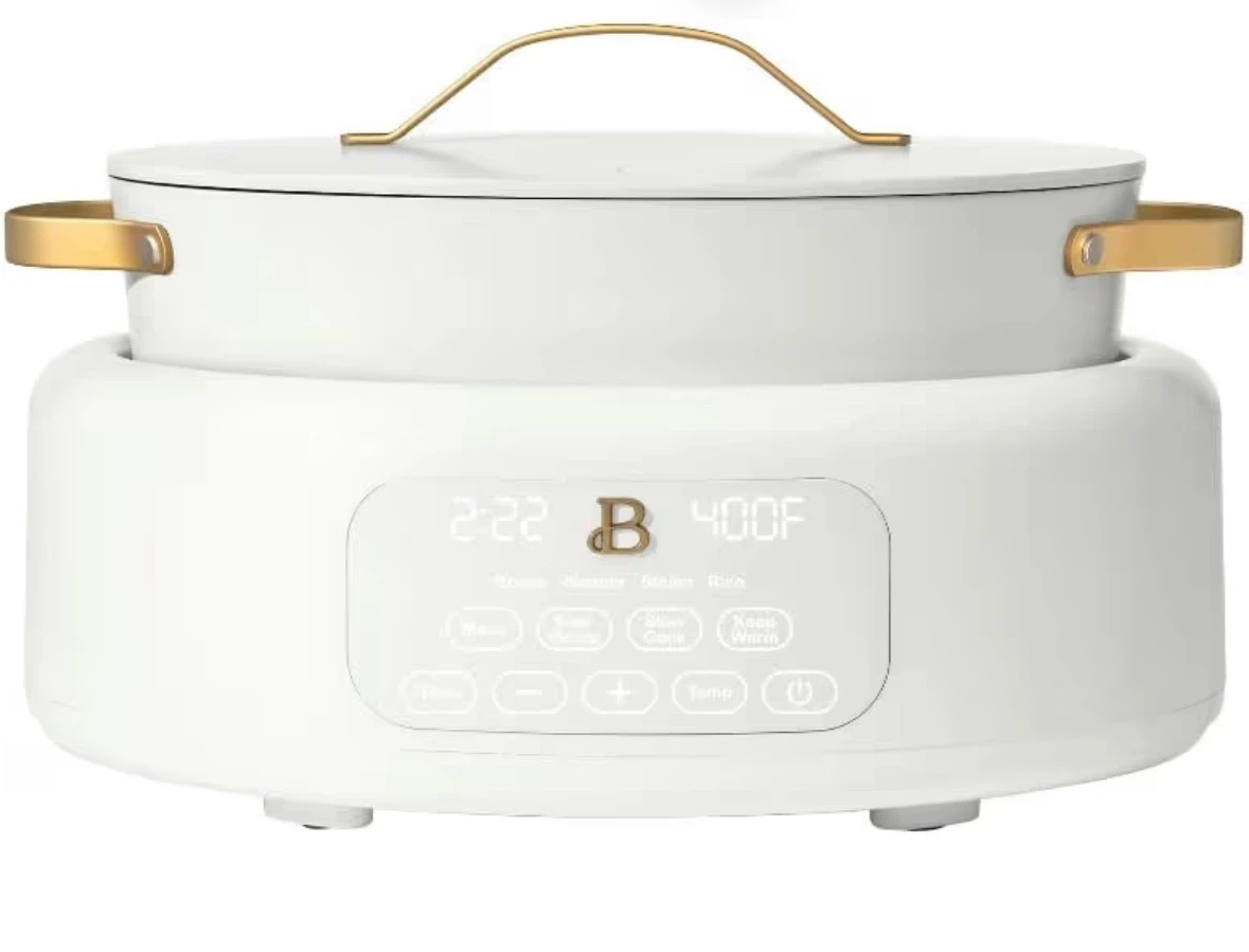 Beautiful White Multi-Pot Cooker