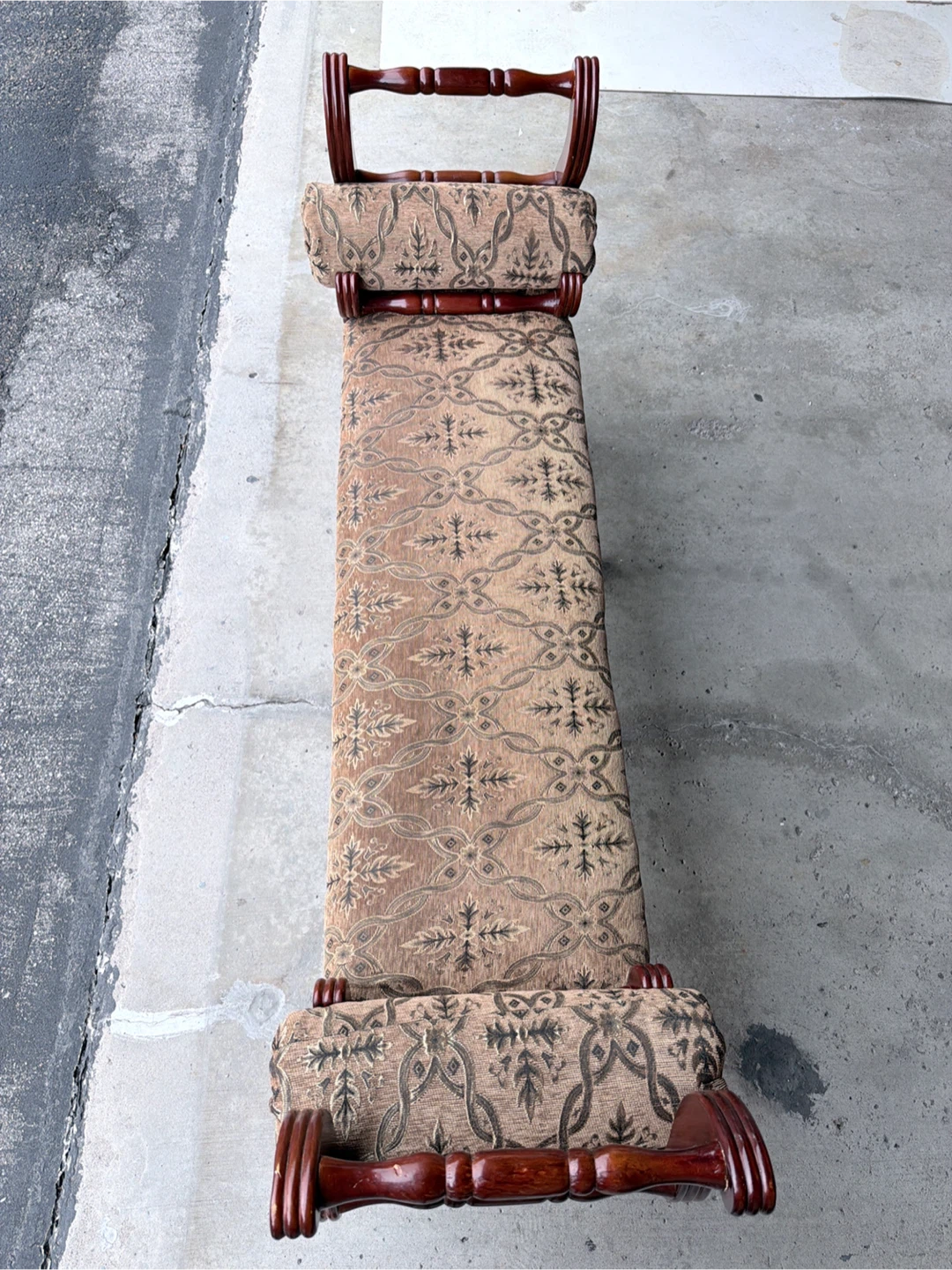 Upholstered Bench with Wooden Frame - photo 2
