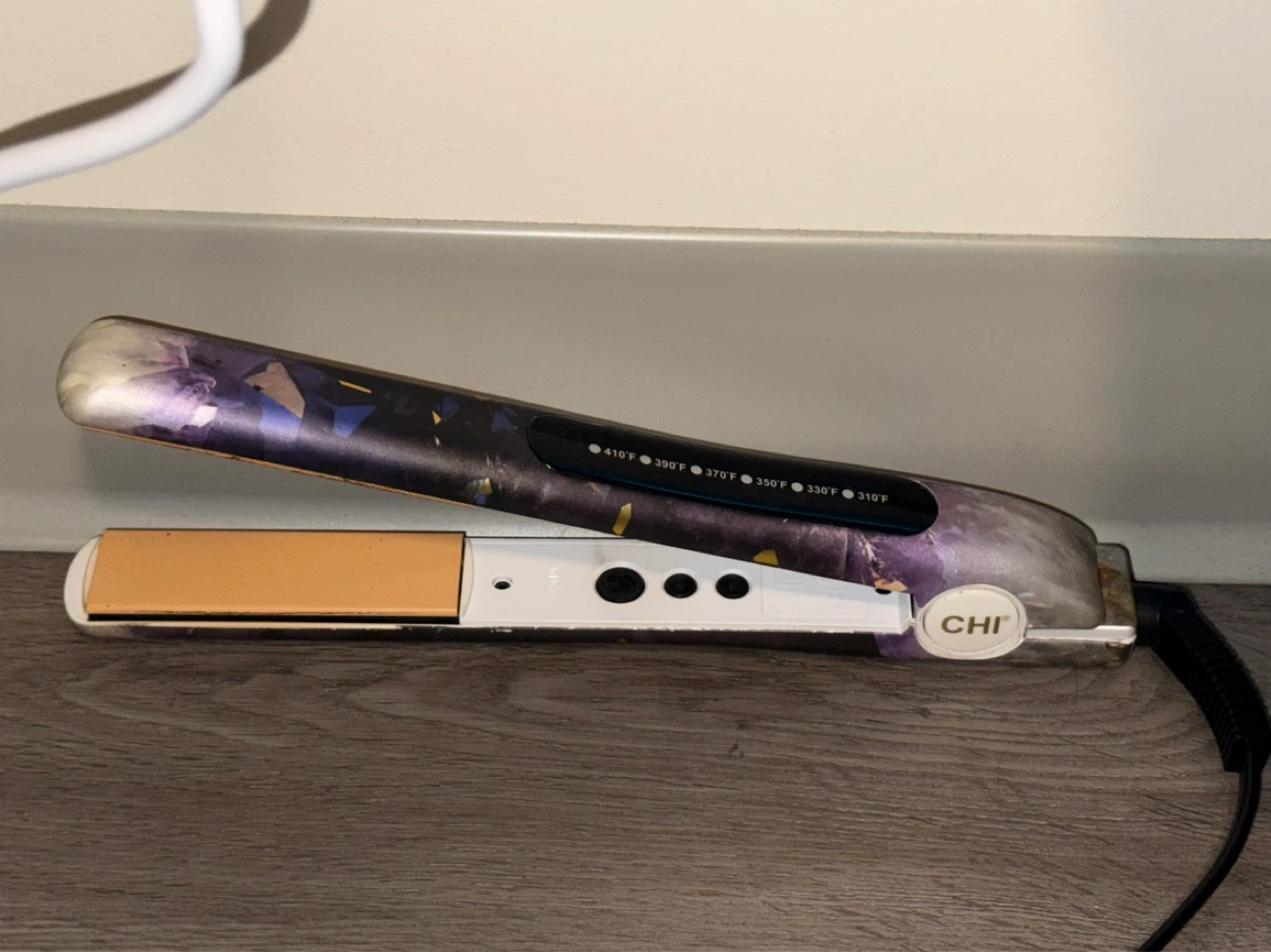 CHI Amethyst Reverie 1" Digital Flat Iron w/Thermal Bag