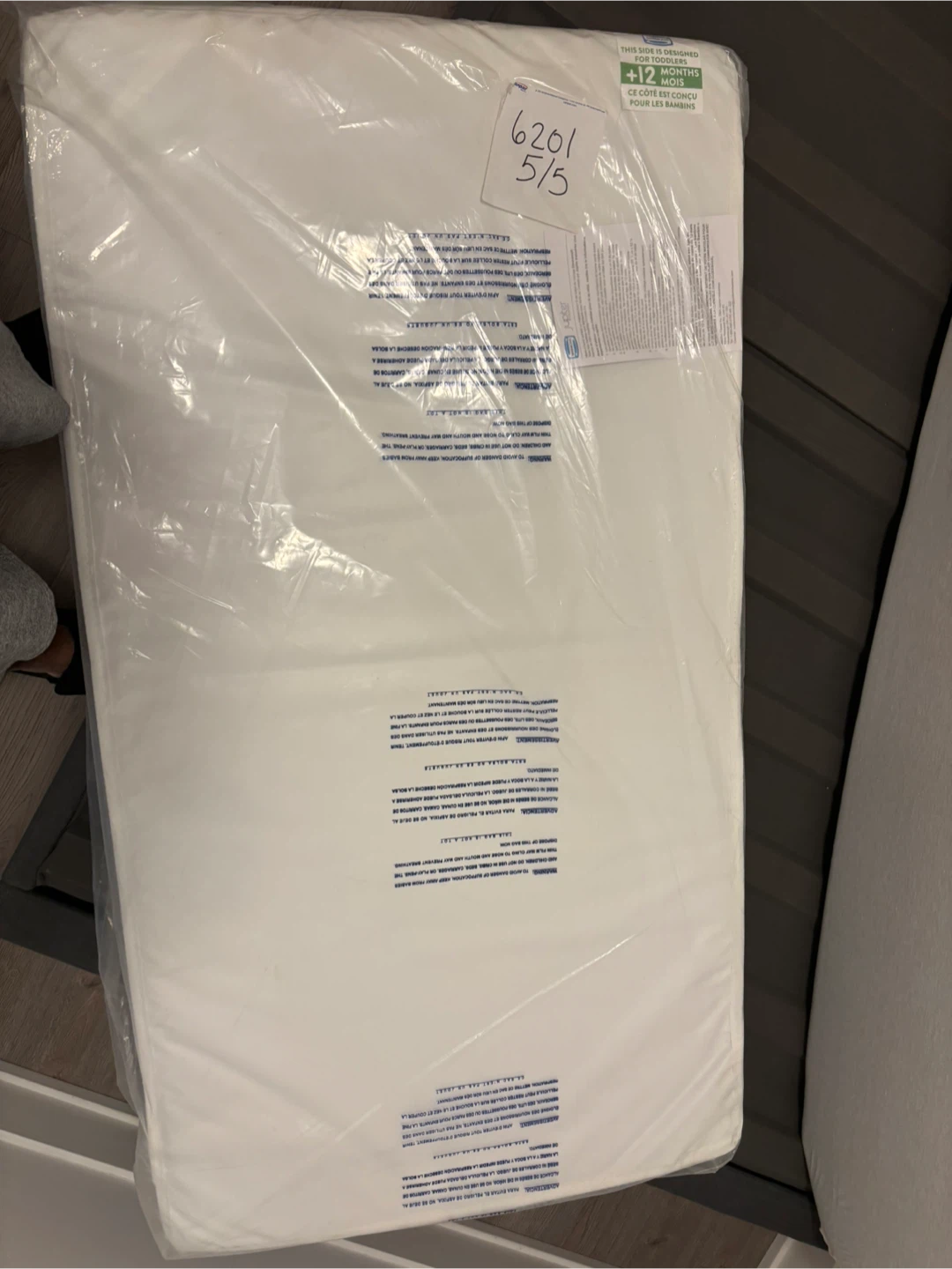 Toddler Mattress - Designed for 12+ Months