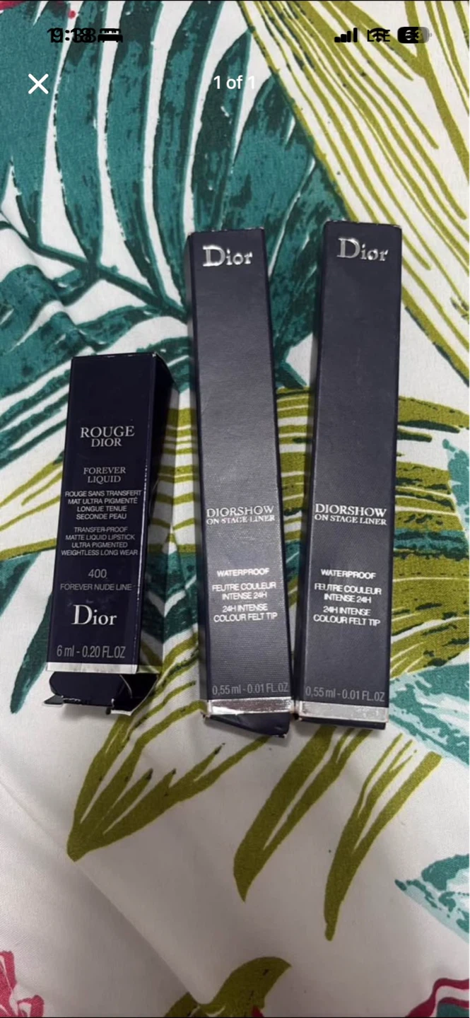 Dior Rouge Dior Forever& Diorshow On Stage Liners
