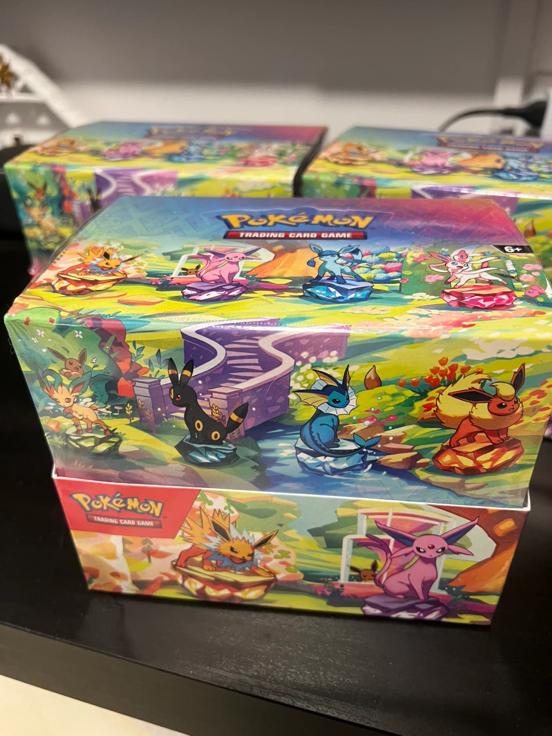 Pokemon TCG Prismatic Evolutions Mini Tin Display - photo 3