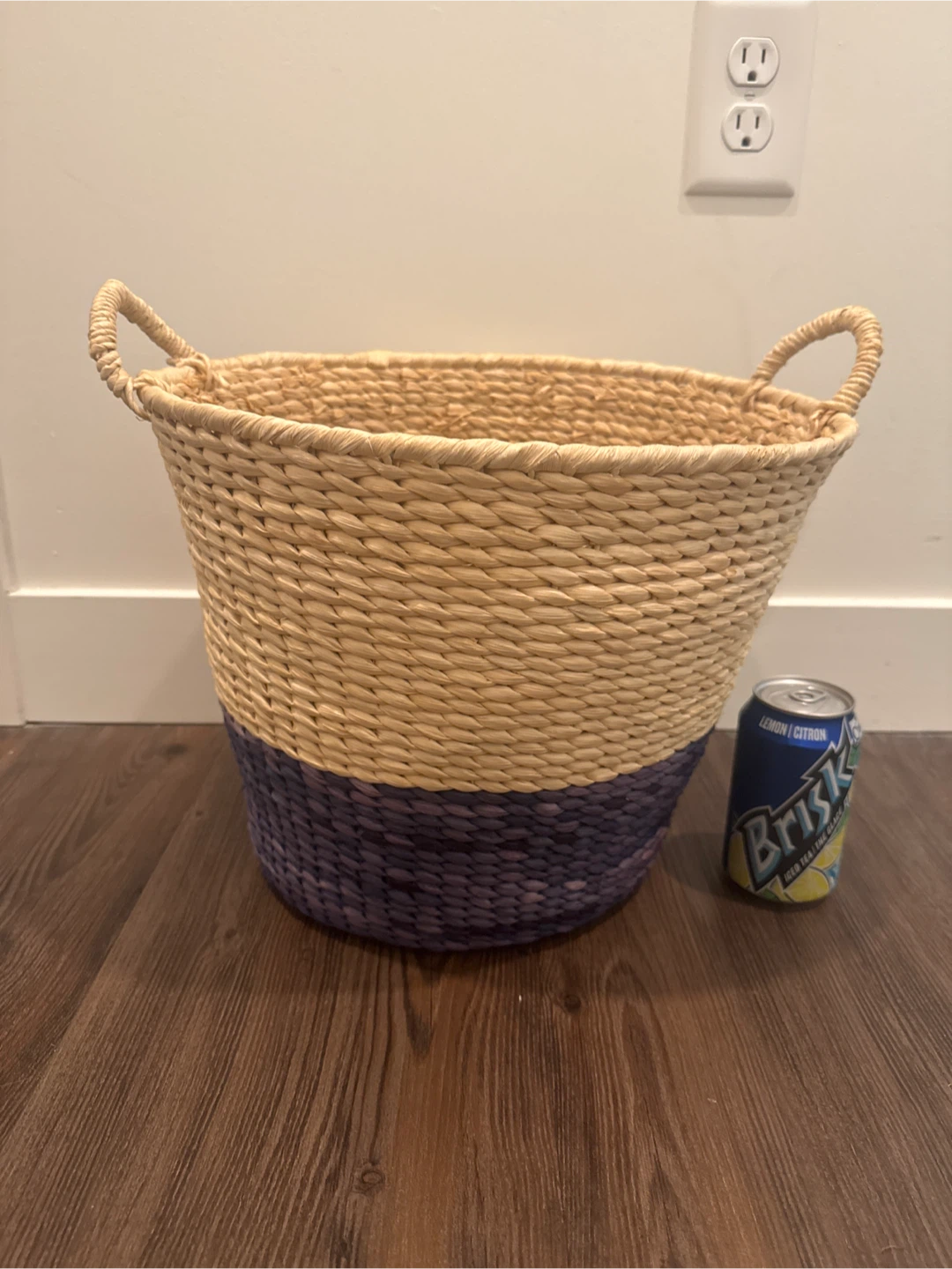 Woven Basket with Handles