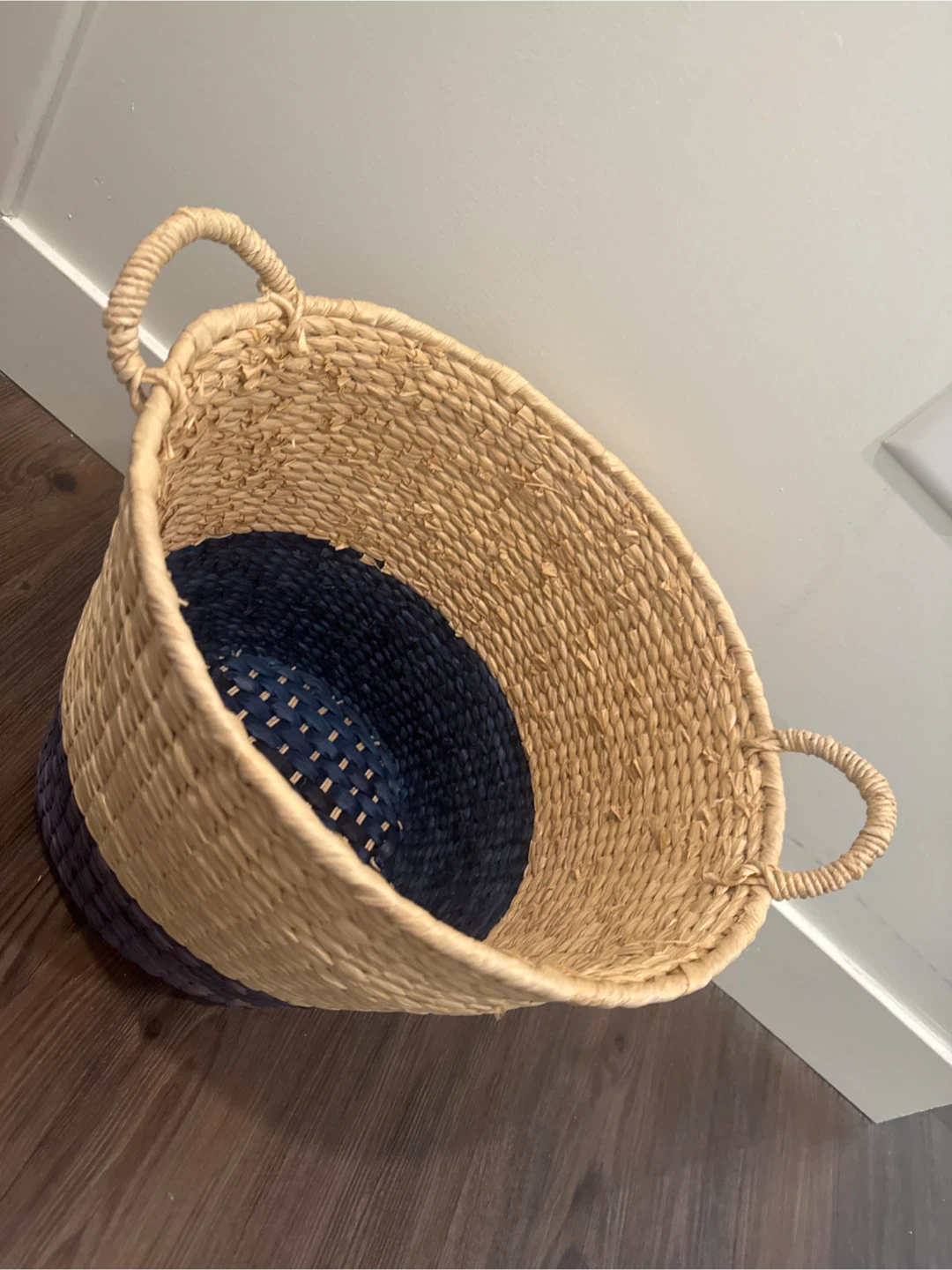Woven Basket with Handles - photo 4