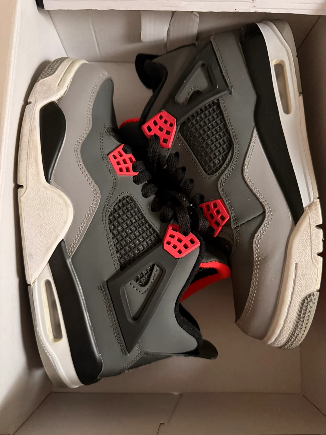Air Jordan 4 "Cool Grey" Sneakers - photo 2