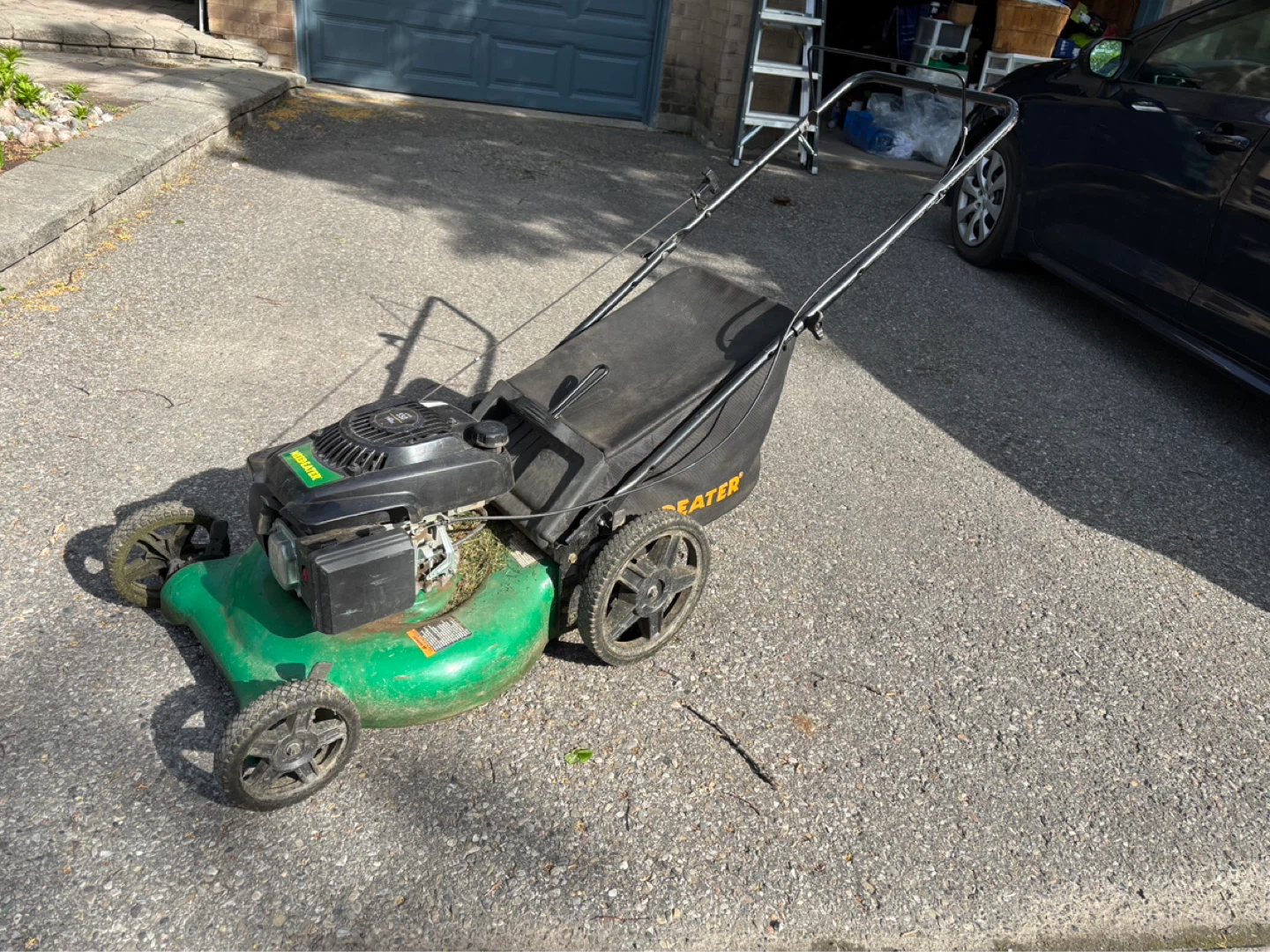 Weed Eater Gas Lawnmower - photo 3