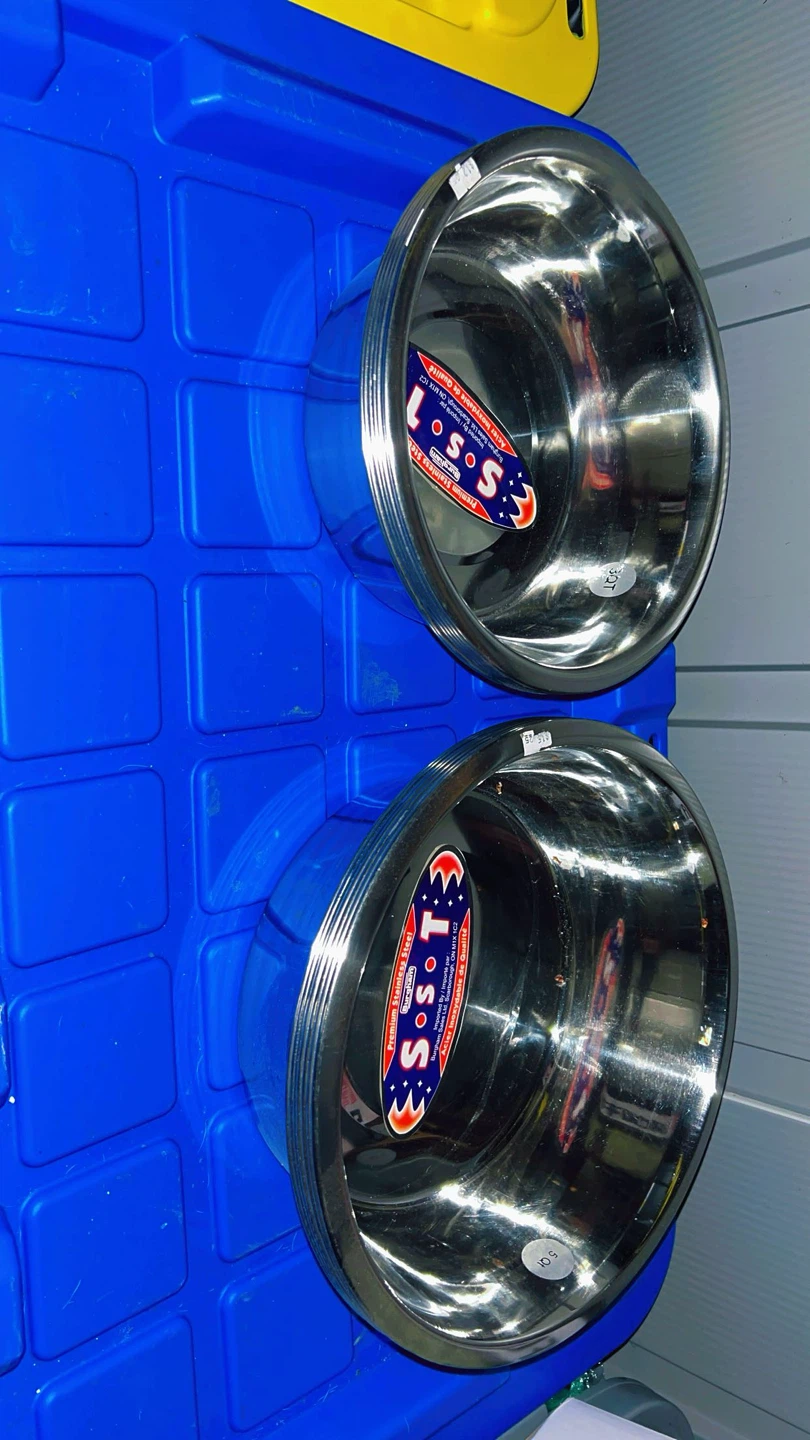 S.O.S.T. Stainless Steel Pet Bowls