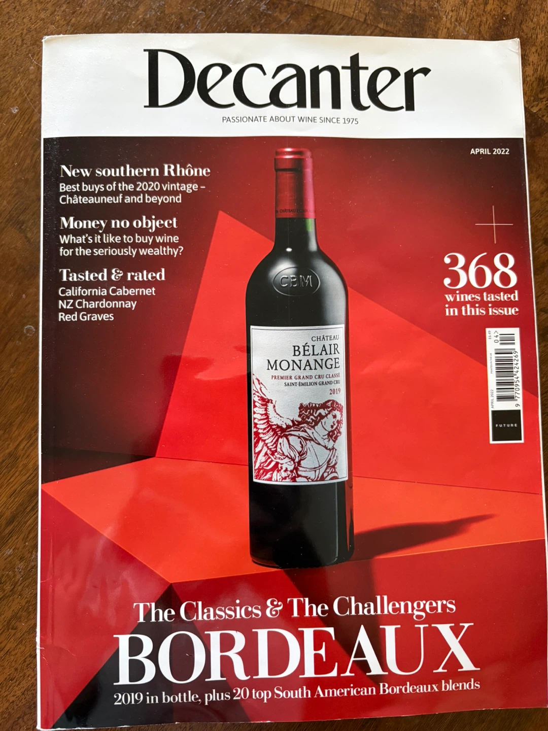 Decanter Magazine 2022 Collection of 5 issues - photo 3