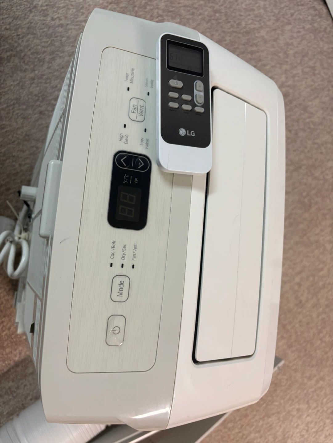 LG Portable Air Conditioner LP1017WSR