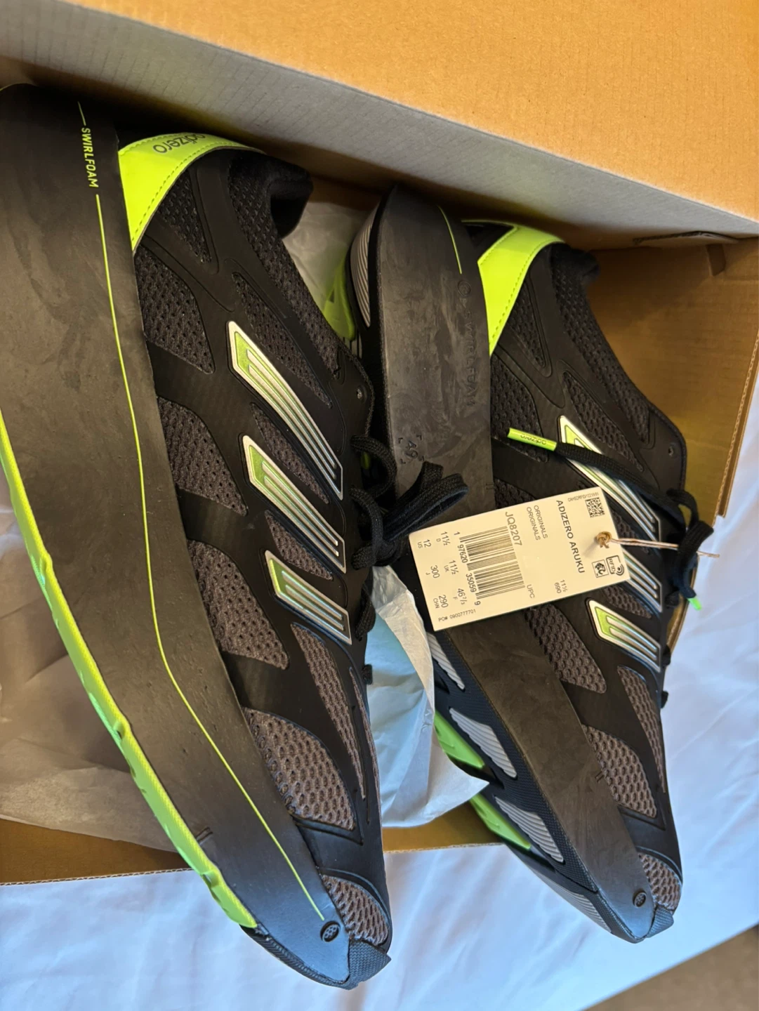 Adidas size 12 Adizero Aruku Running Shoes - photo 4