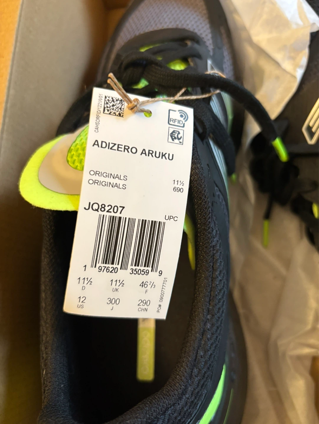 Adidas size 12 Adizero Aruku Running Shoes