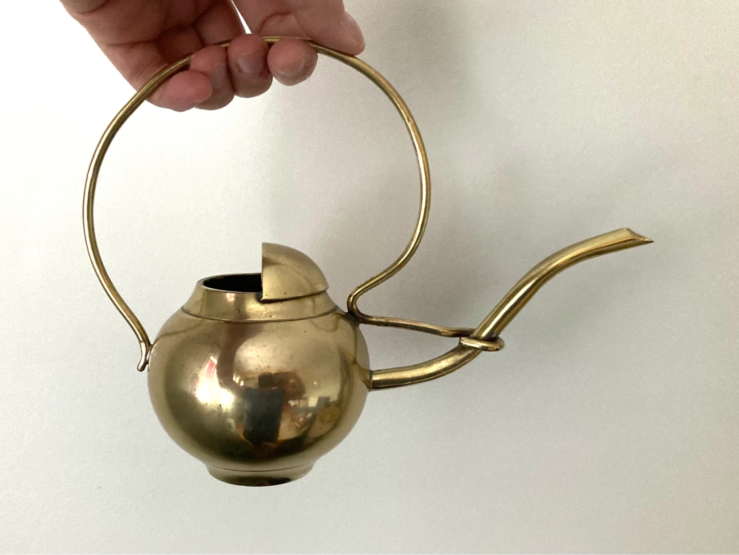 Vintage Small Brass Watering Can