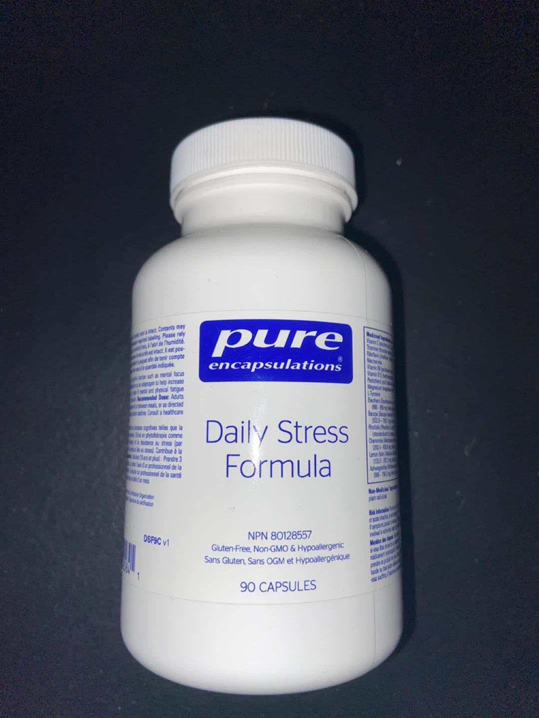 Pure Encapsulations Daily Stress Formula 90 Capsules