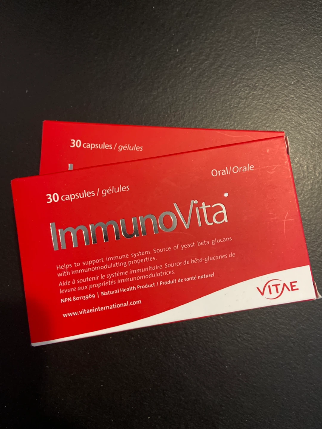Vitae ImmunoVita Immune Support Capsules - 30 Count
